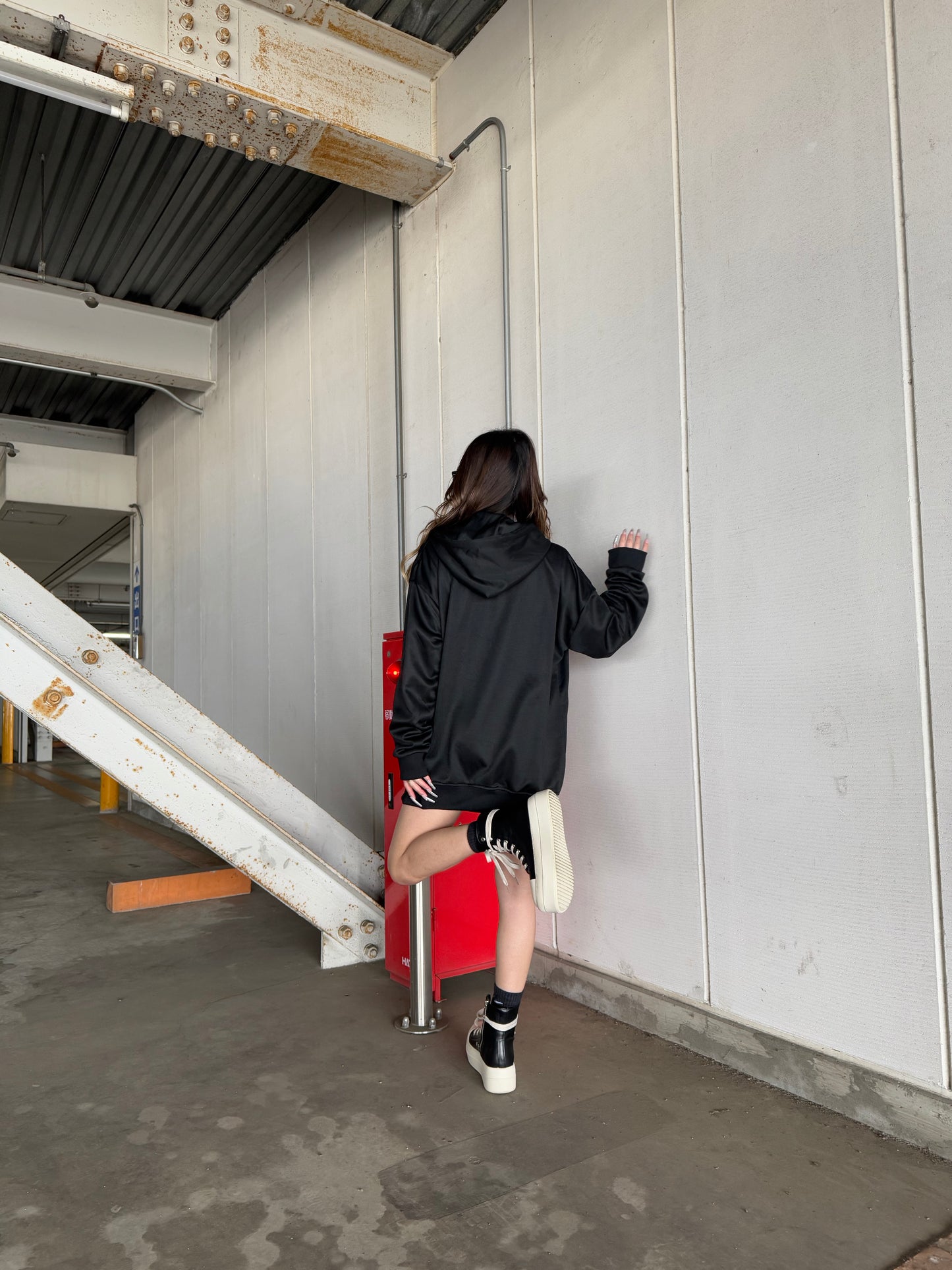 レタリングジップパーカー DPB42267