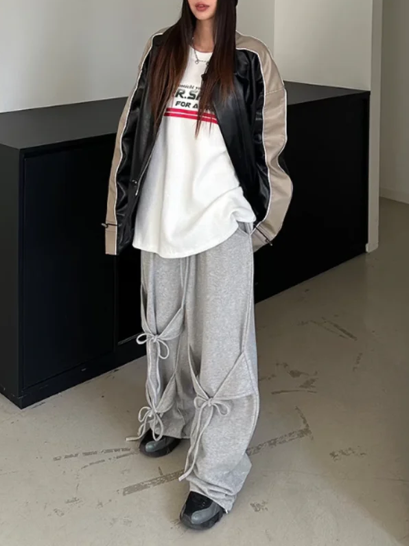 リボンデザインスウェットパンツ DPB71689