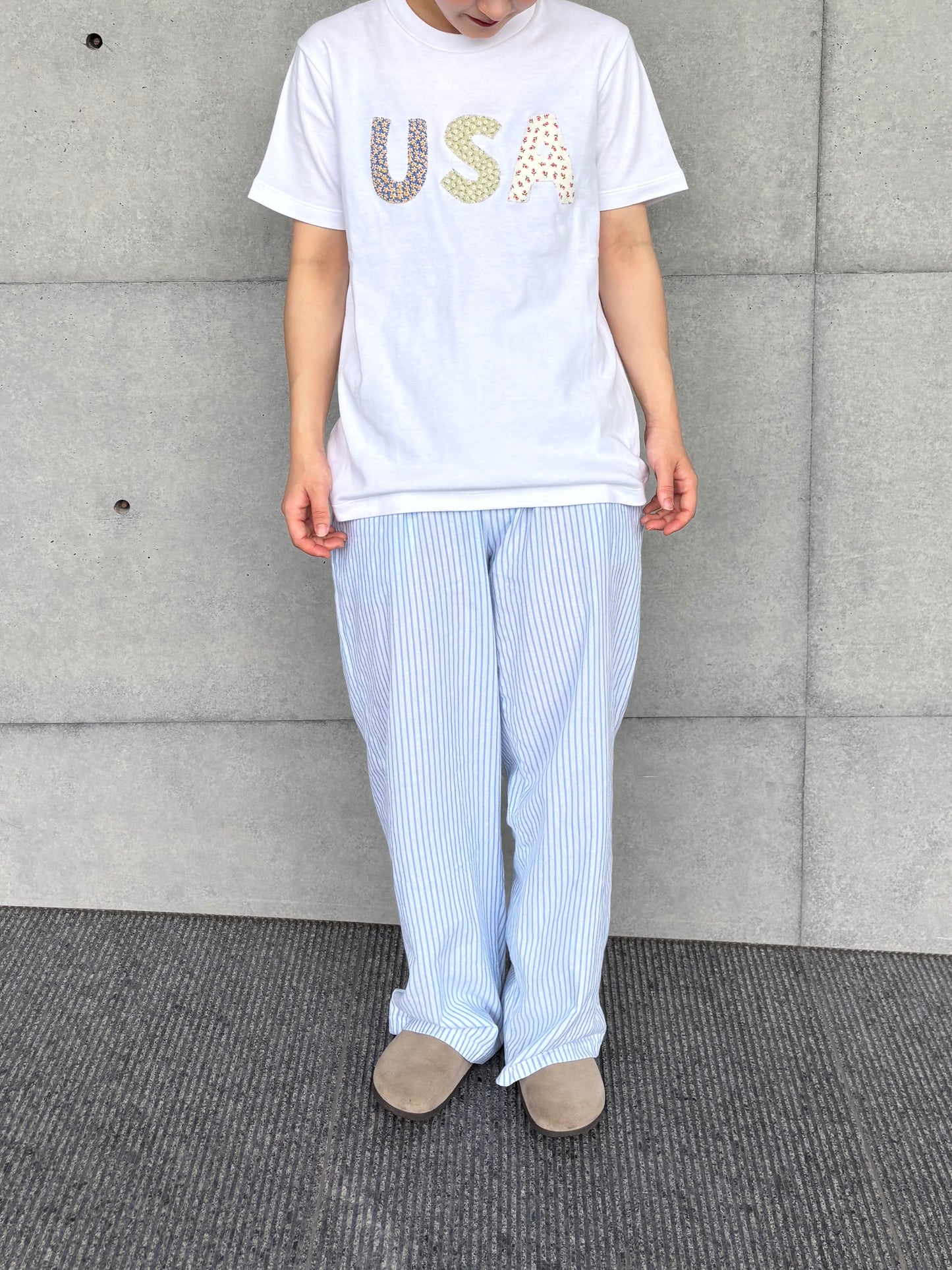 ストレートストライプパンツ DPB84180