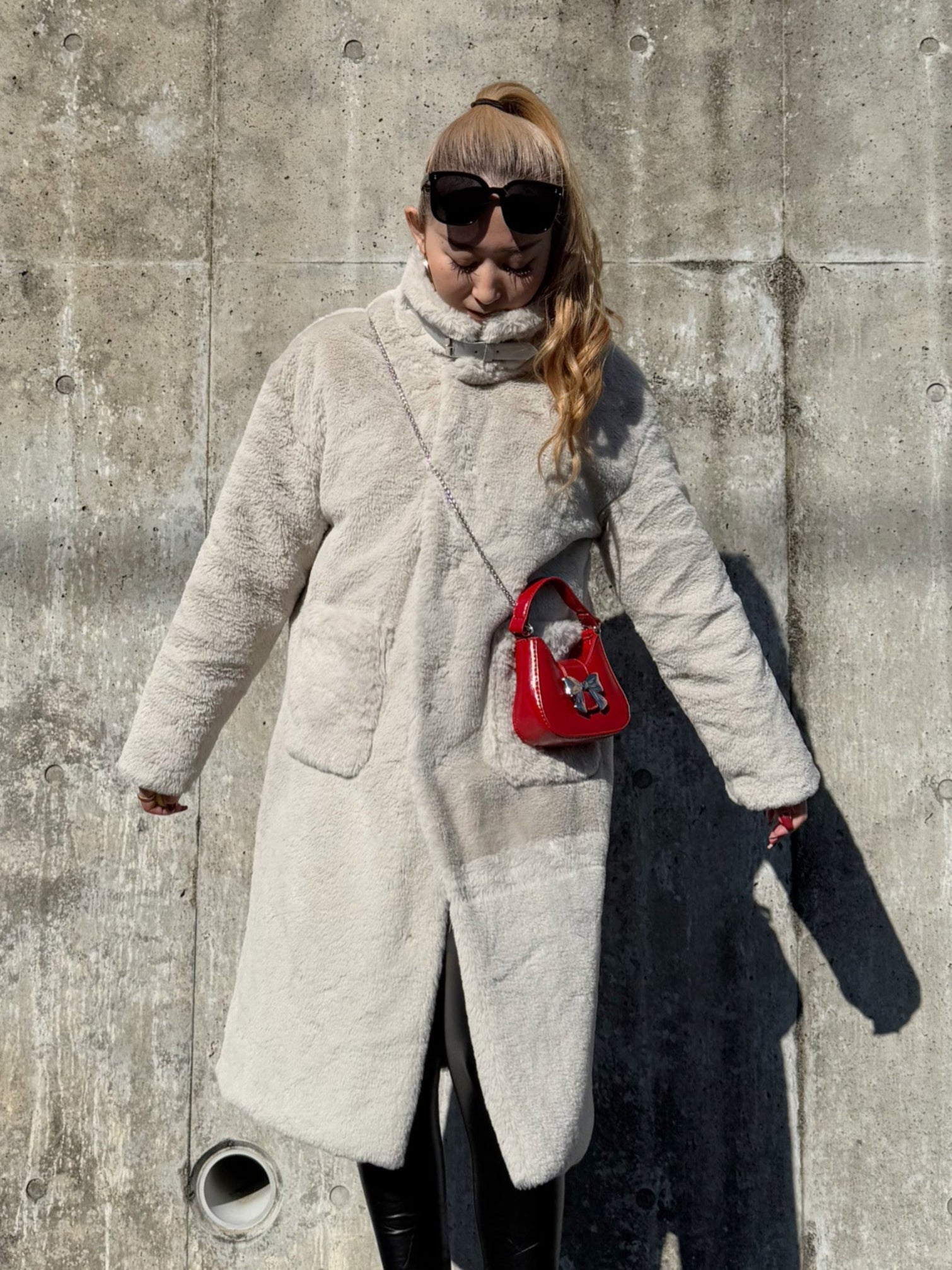 フェイクファーロングコート DPB73215 – CRAMMY