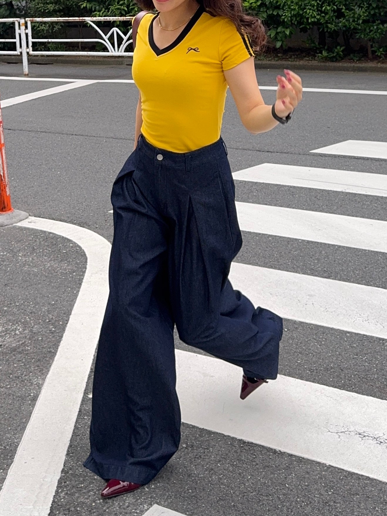 フロントタックデニムパンツ DPB47426
