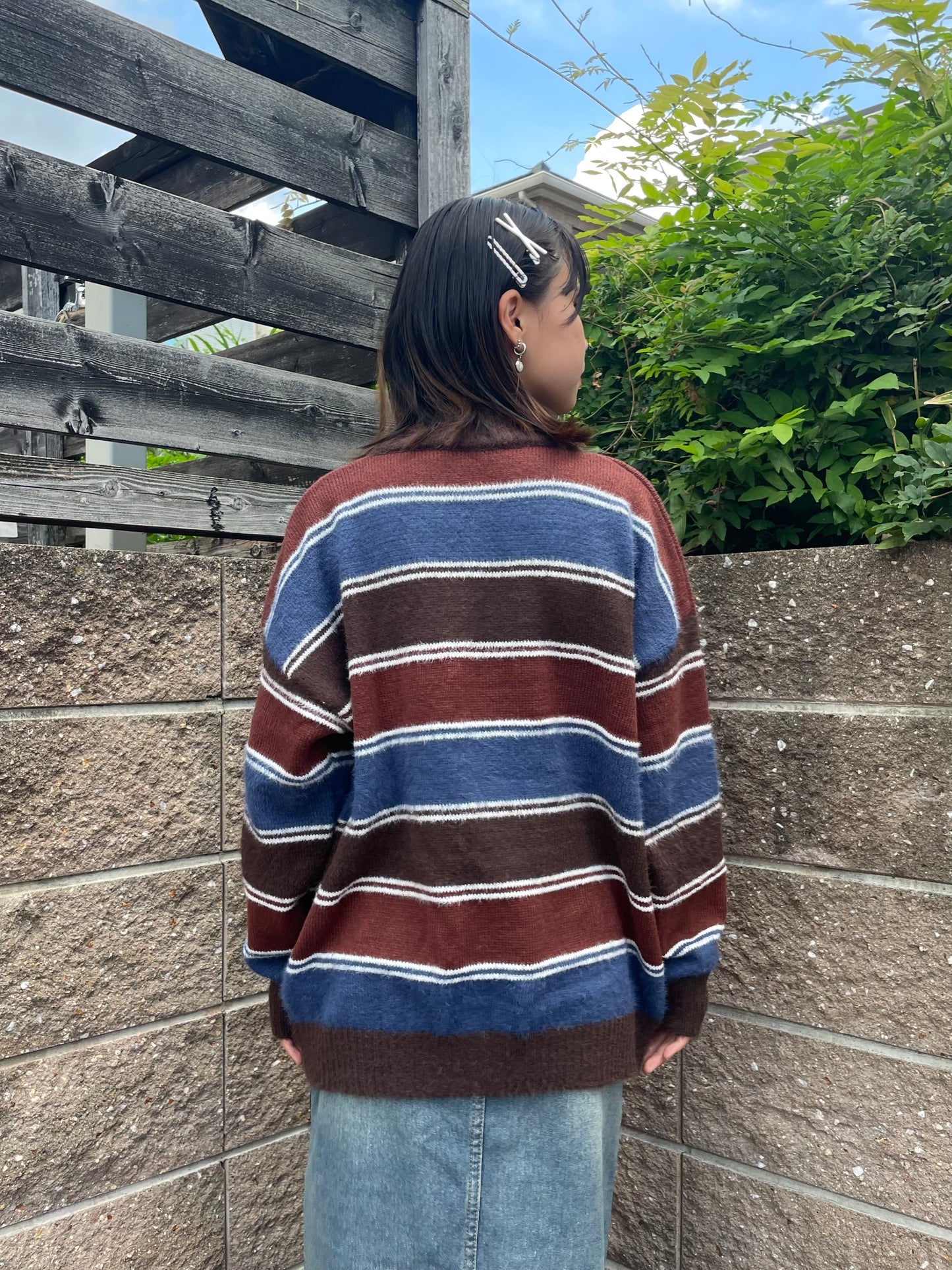 ボーダーニット DPB64008