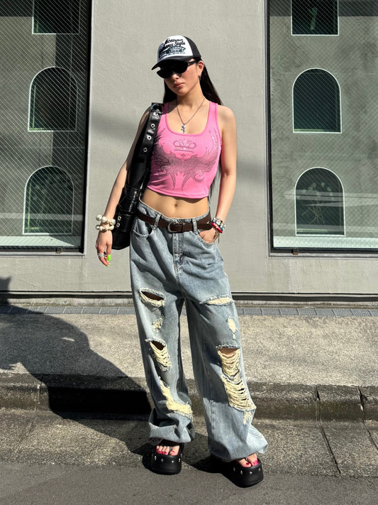 クラウンハートタンクトップ DPB86069