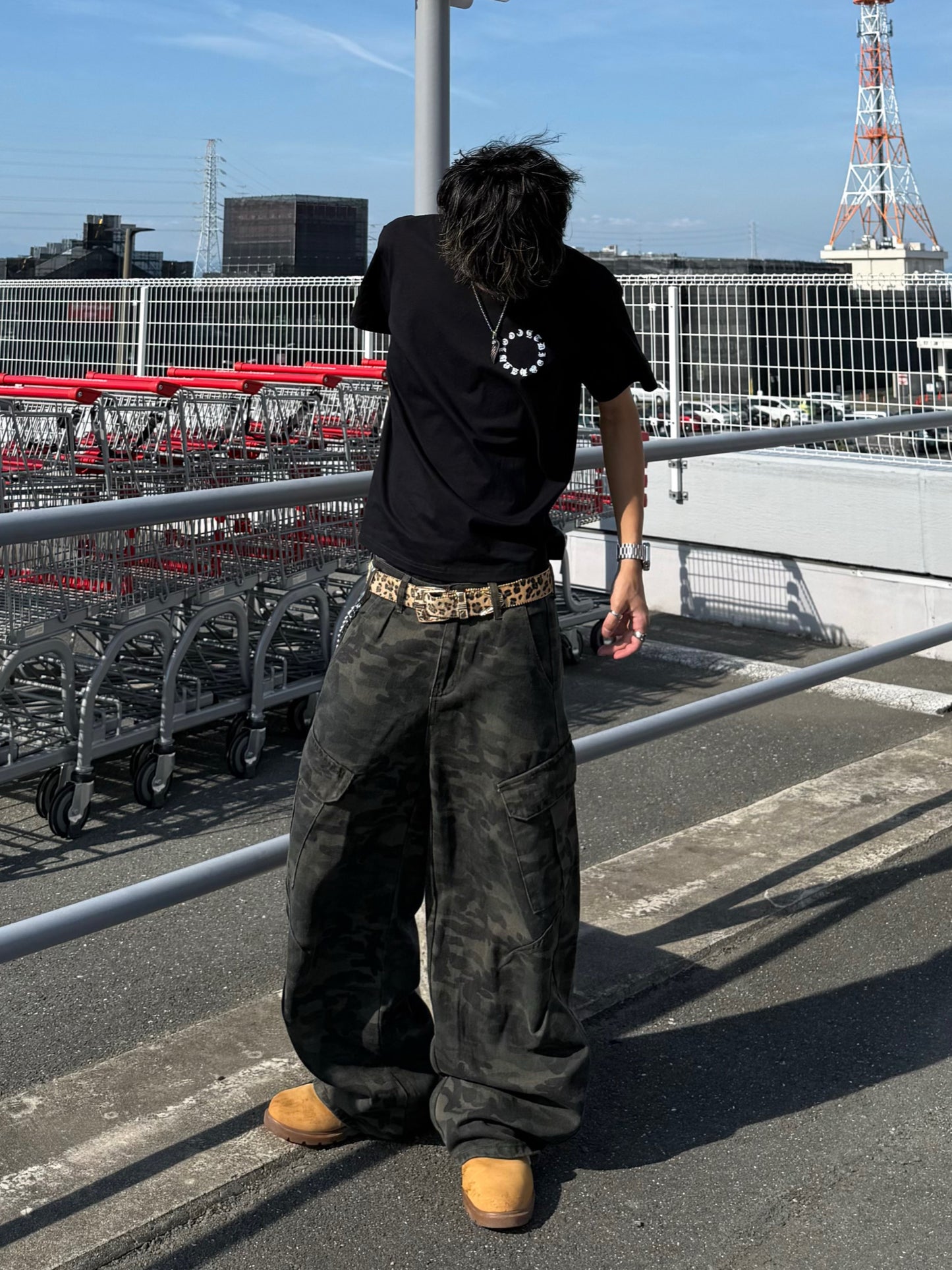 Kenshin_ダブルサークルロゴTシャツ DPB73407