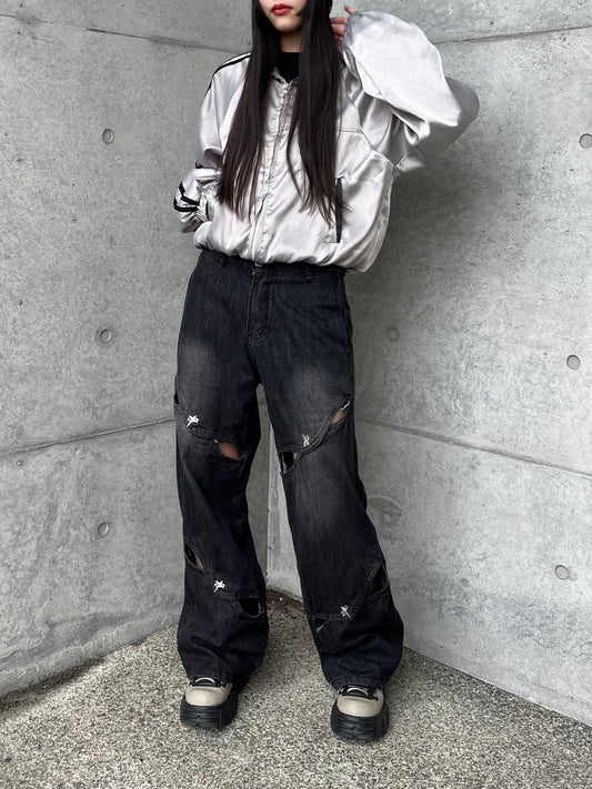 ハイウエストヴィンテージデニムパンツ DPB65007