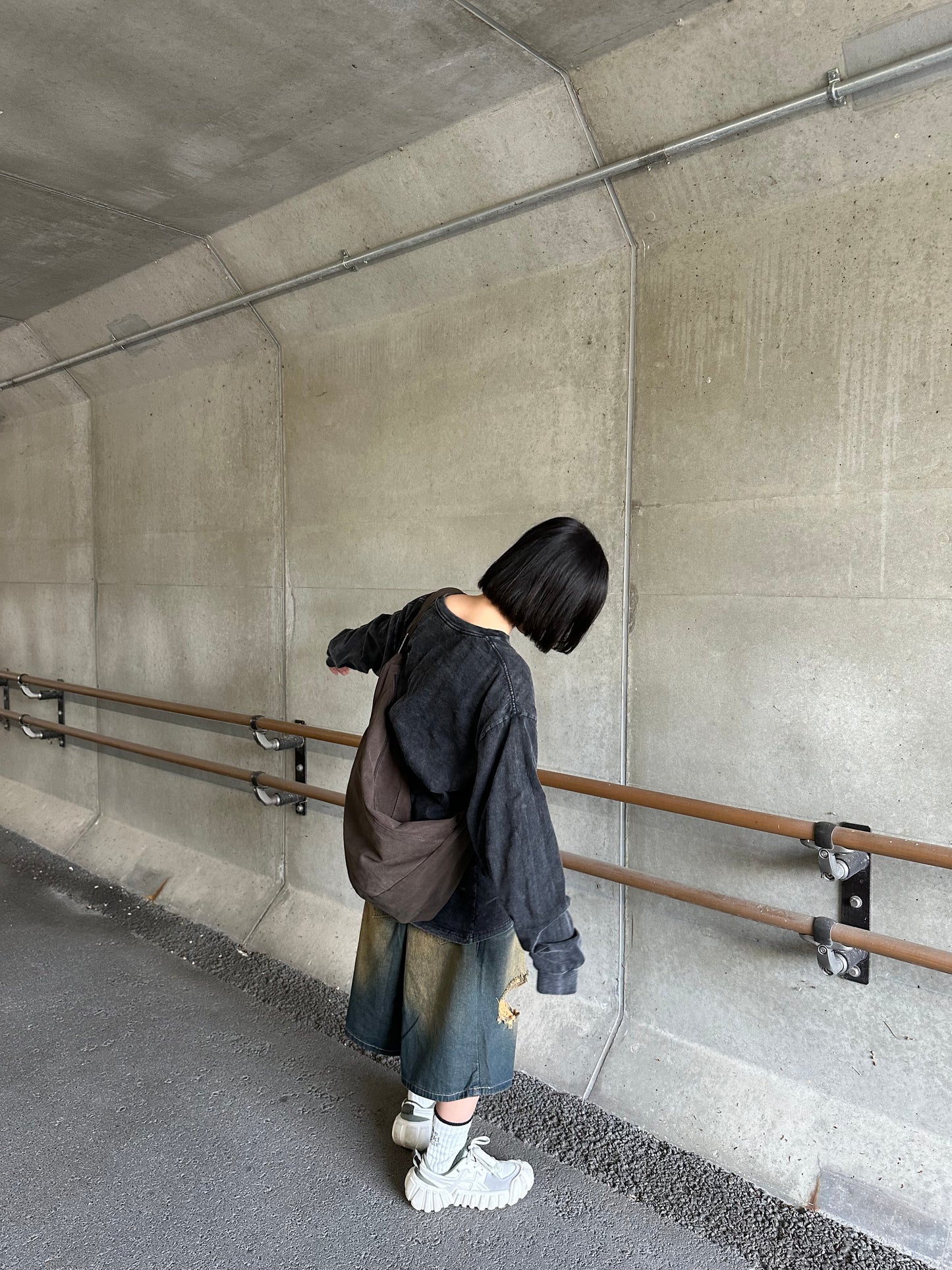 ピグメントロングTシャツ DPB70061