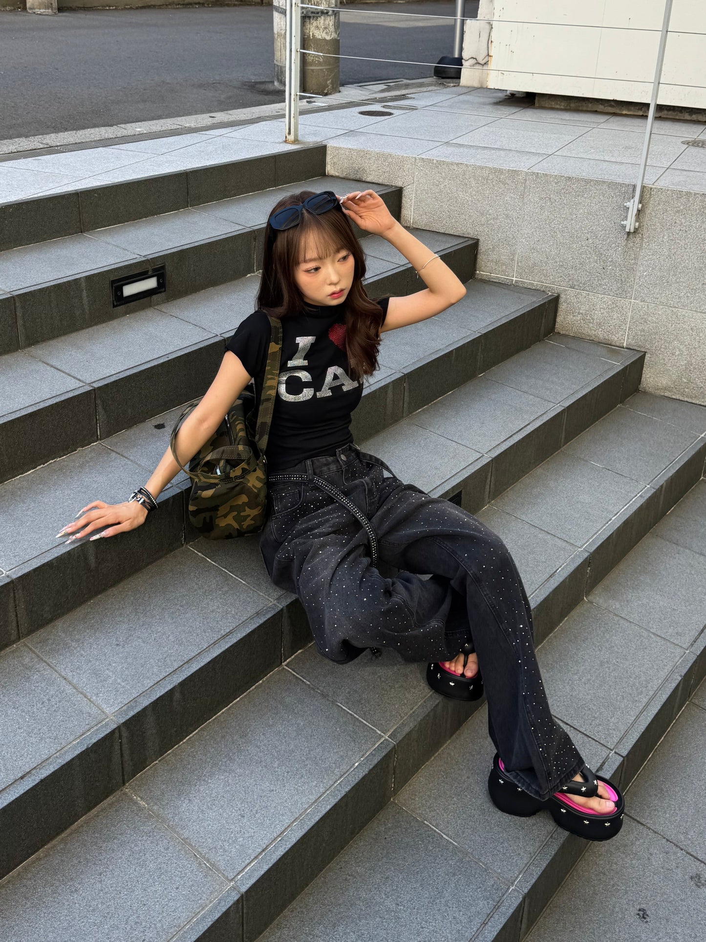 アイラブキャットTシャツ DPB86083