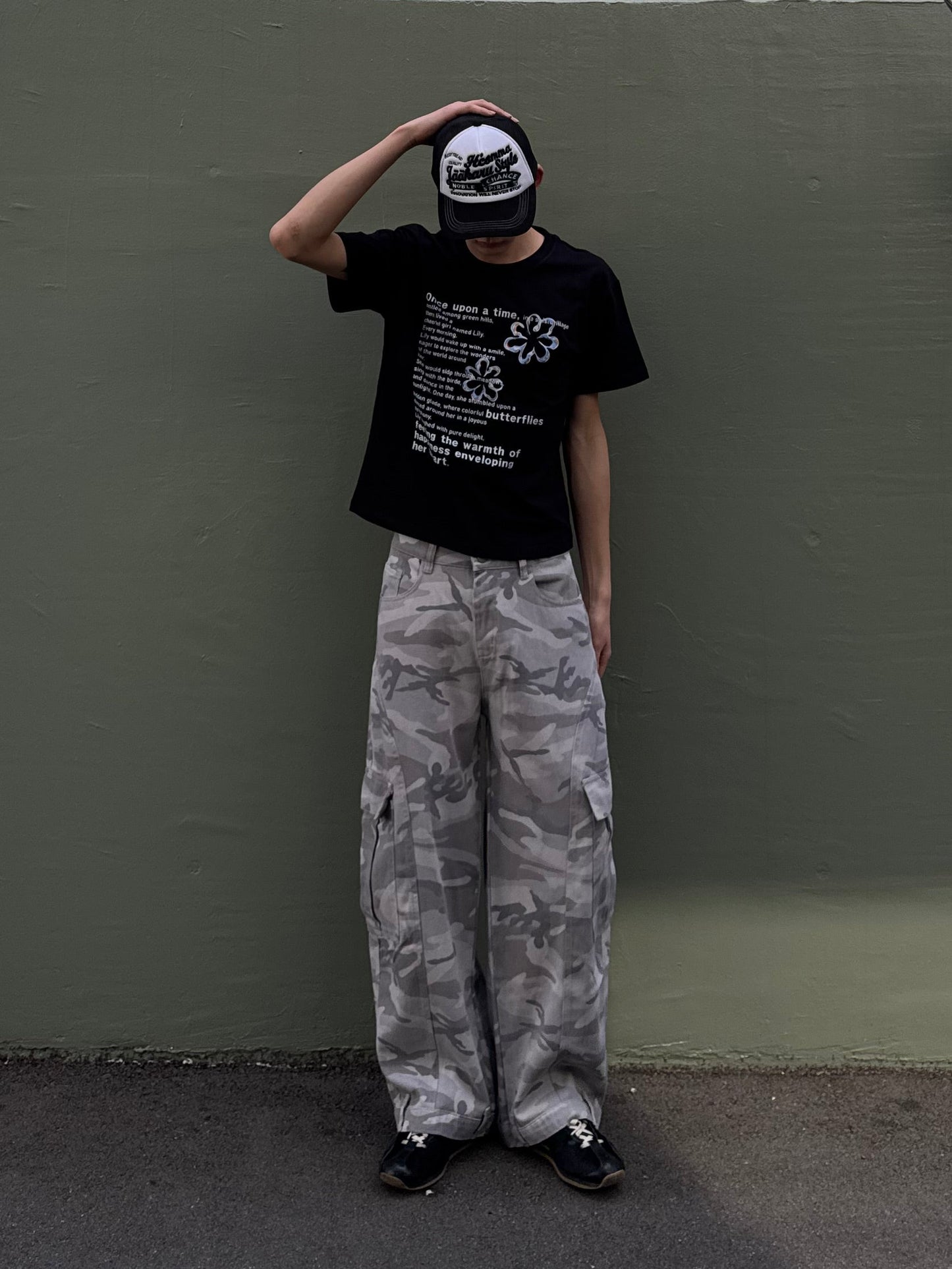 フラワーニュアンスTシャツ DPC05041