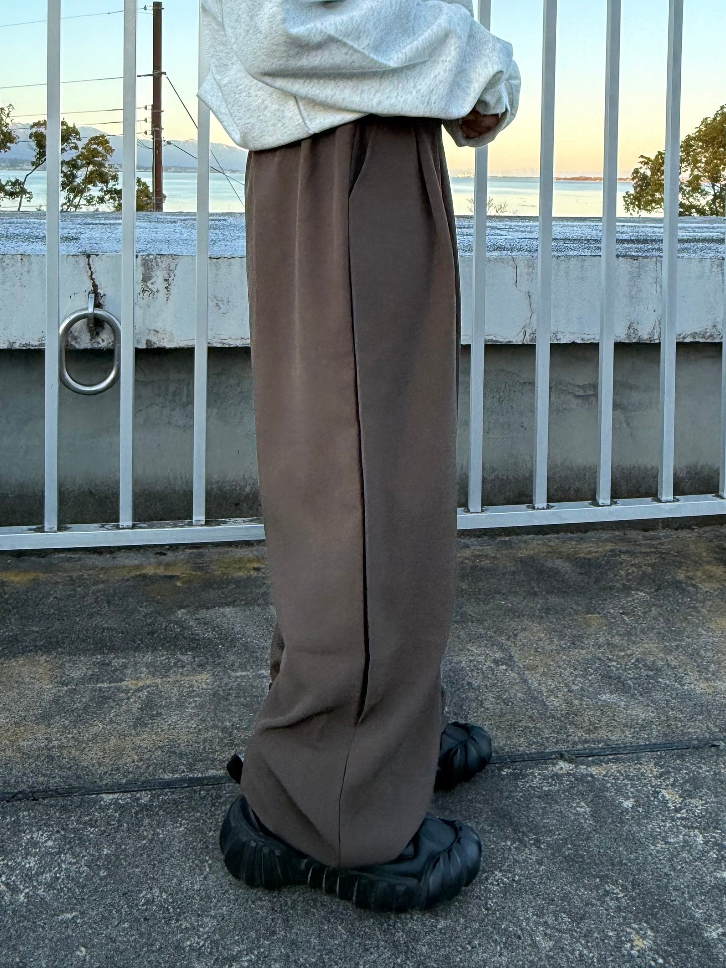 ダブルタックワイドパンツ DPB70140