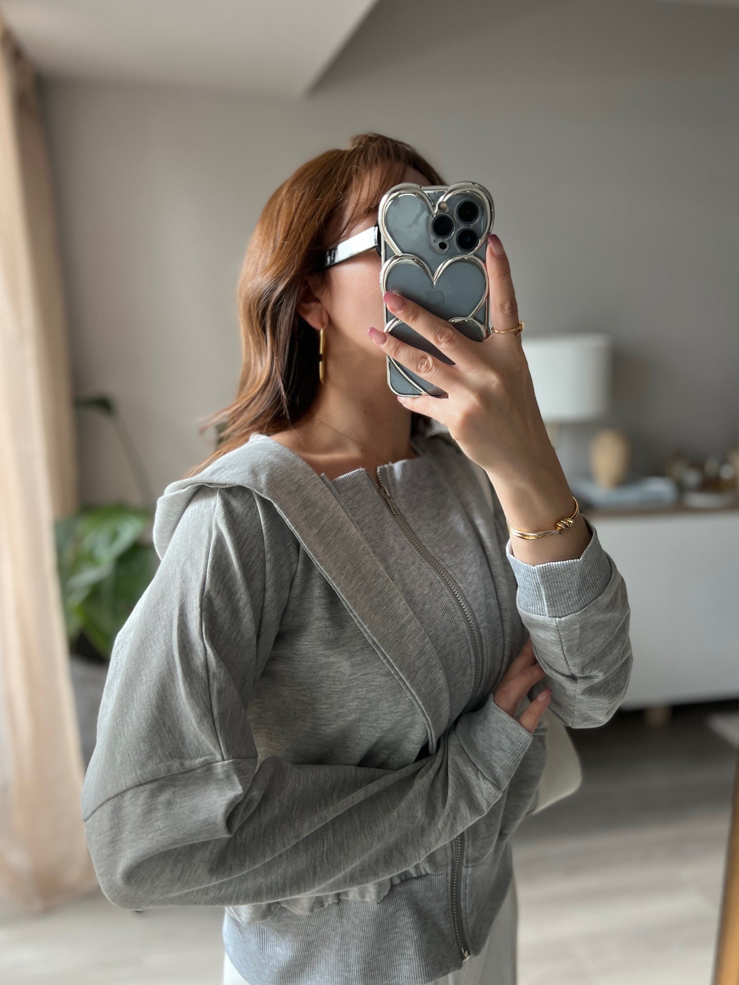 レイヤード風パーカー DPB56132