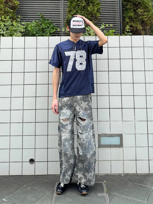 スターダメージデニムパンツ DPC05033
