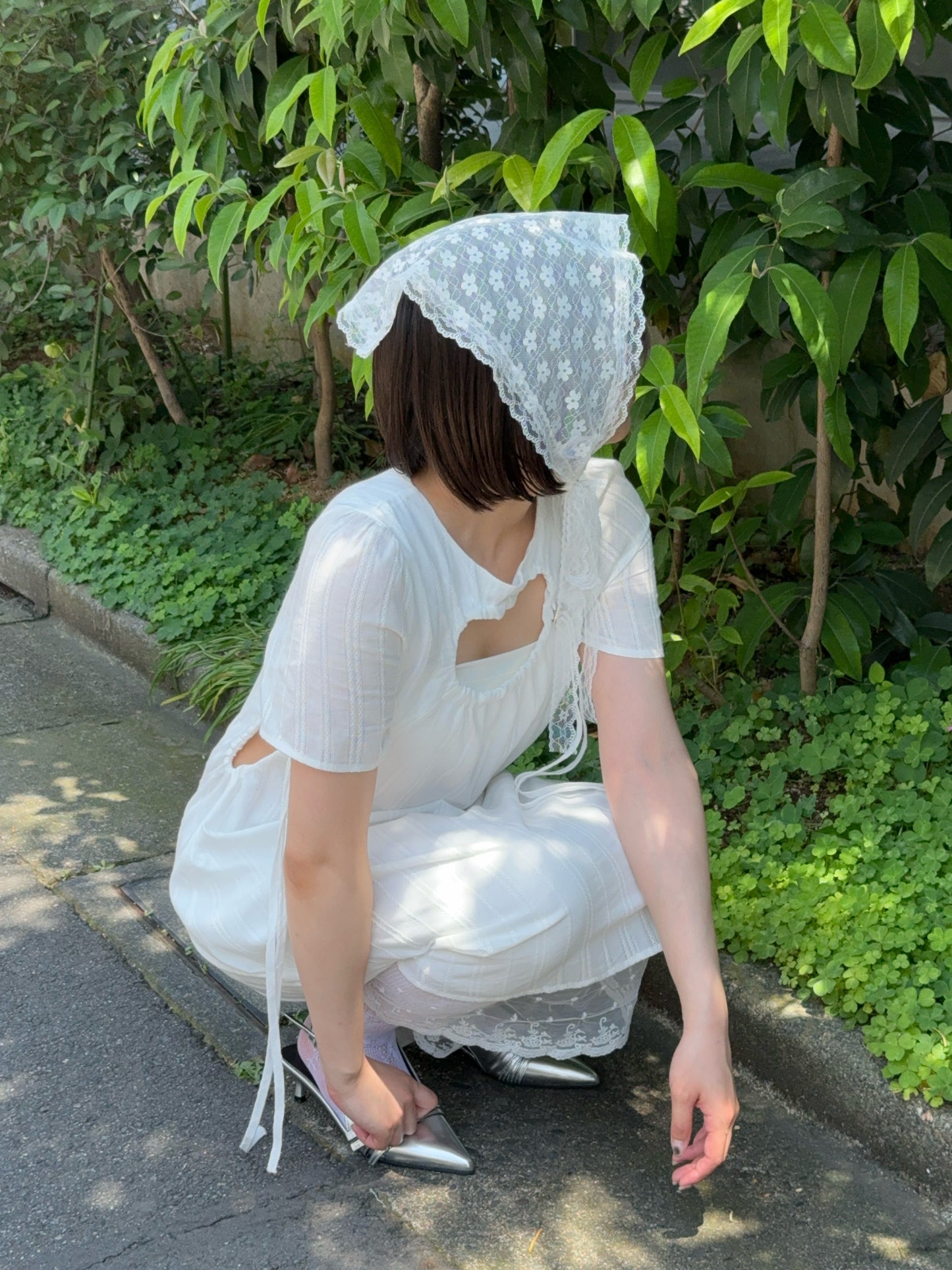 カットアウトサマーワンピース DPA20385