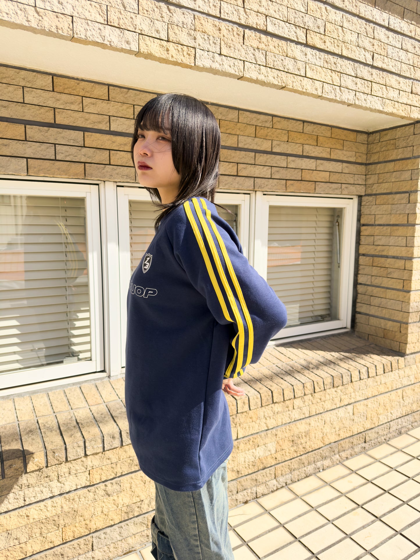 ロゴラインスウェット DPA20329