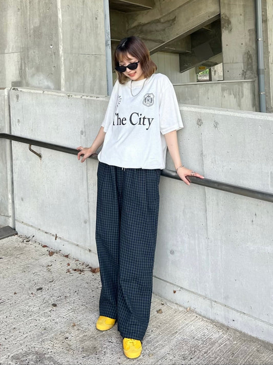 ベーシックチェックパンツ DPA61385