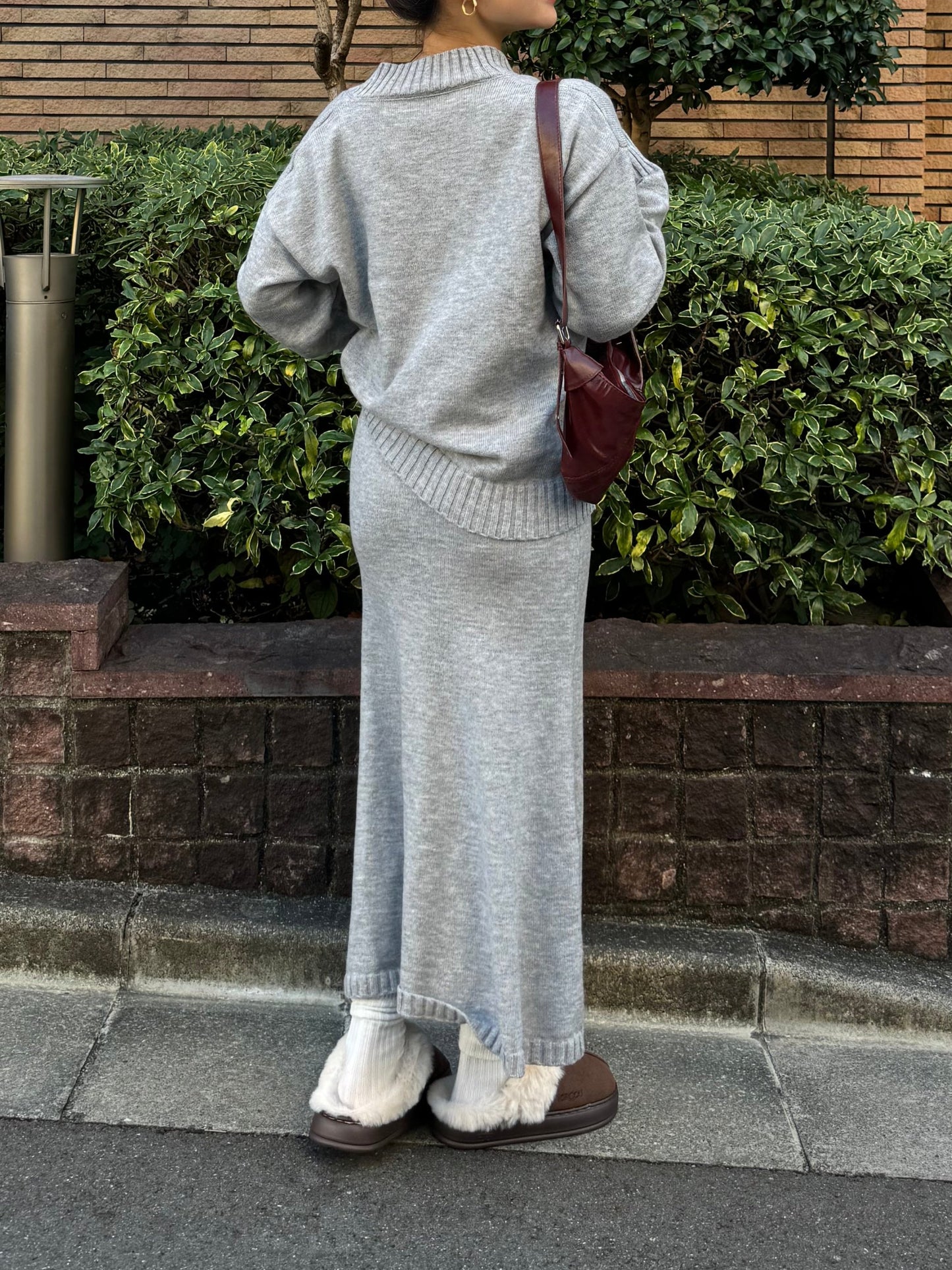グレーニットセットアップ DPB47338