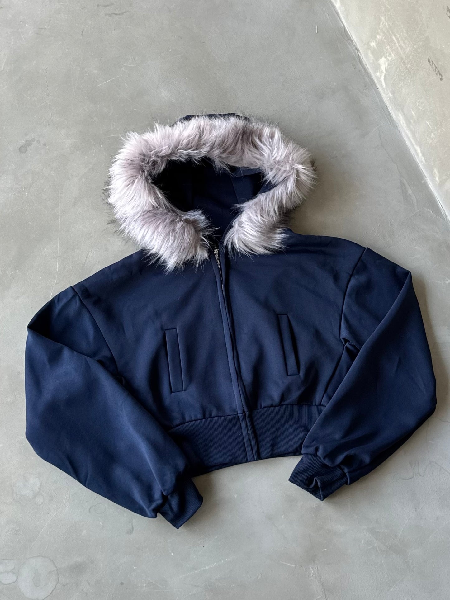 ウエストスリムファーパーカー DPB86141