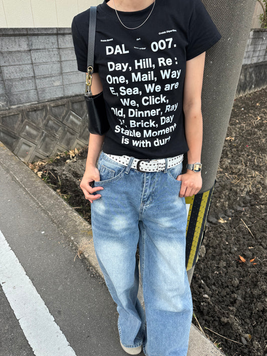 レタリングロゴTシャツ DPC07030