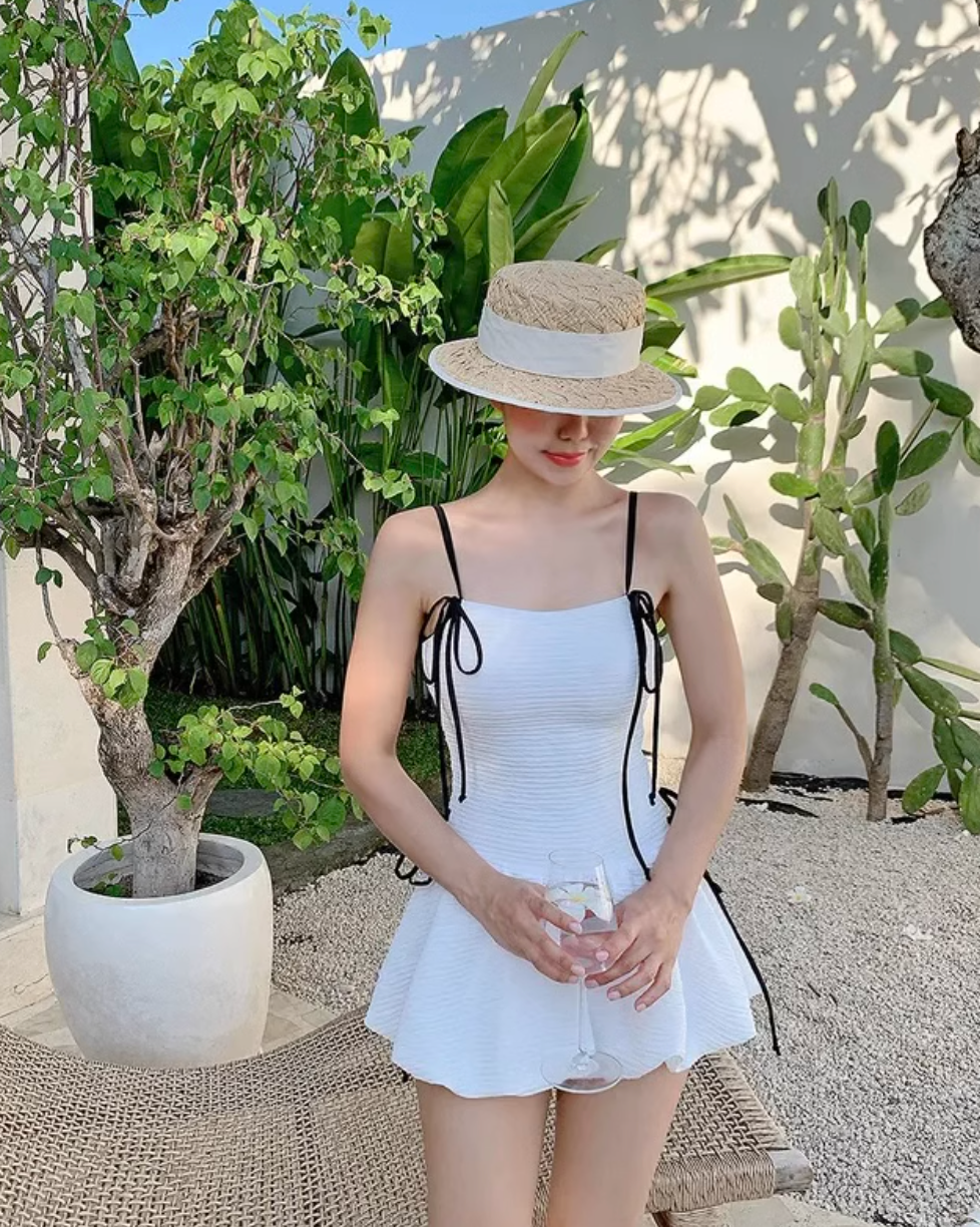 リボンワンピーススイムウェア DPB71513