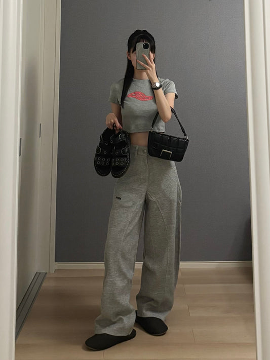 グレーロゴTシャツ DPB88080