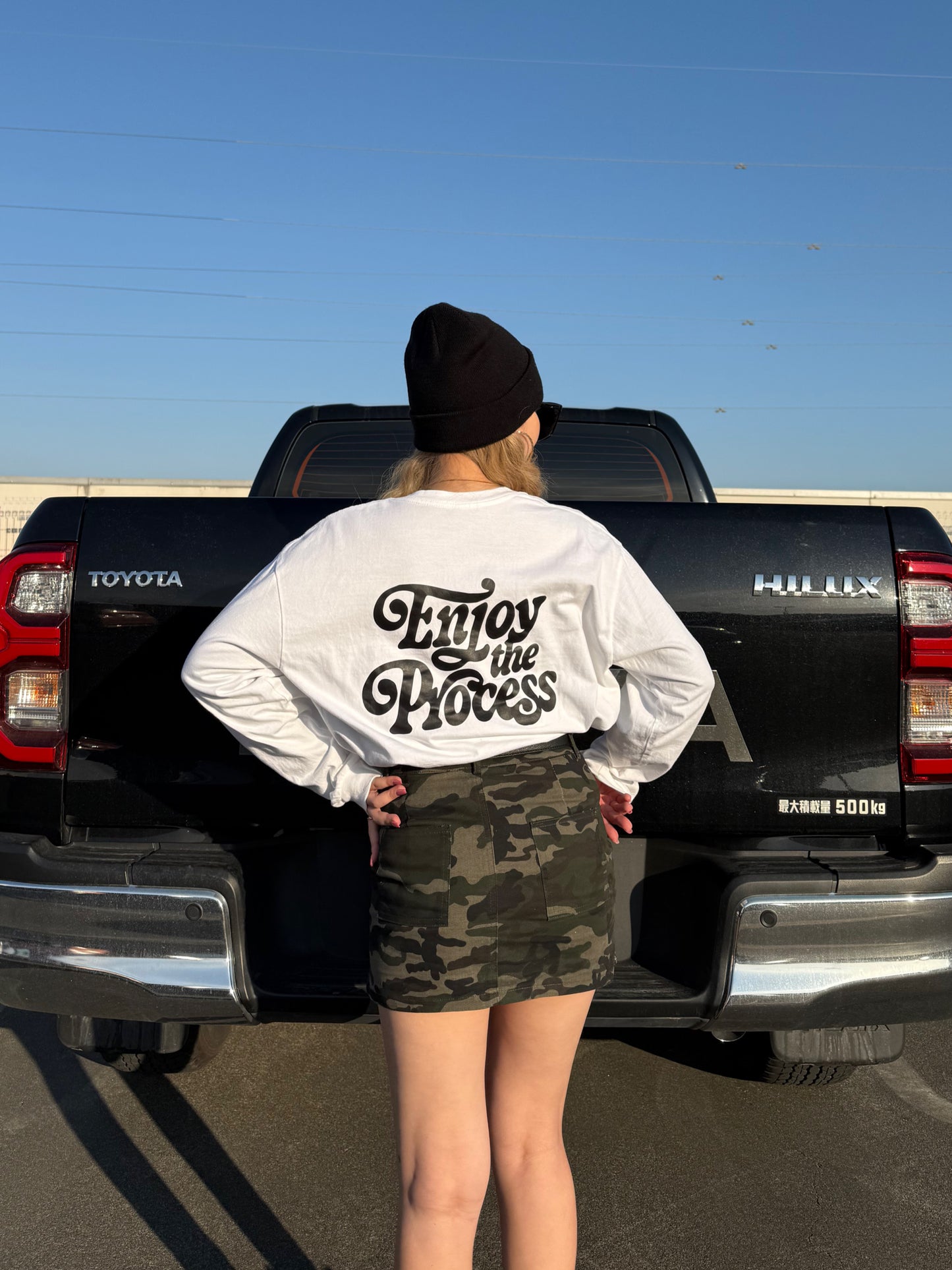 ユニセックスロゴロングスリーブTシャツ DPB73254