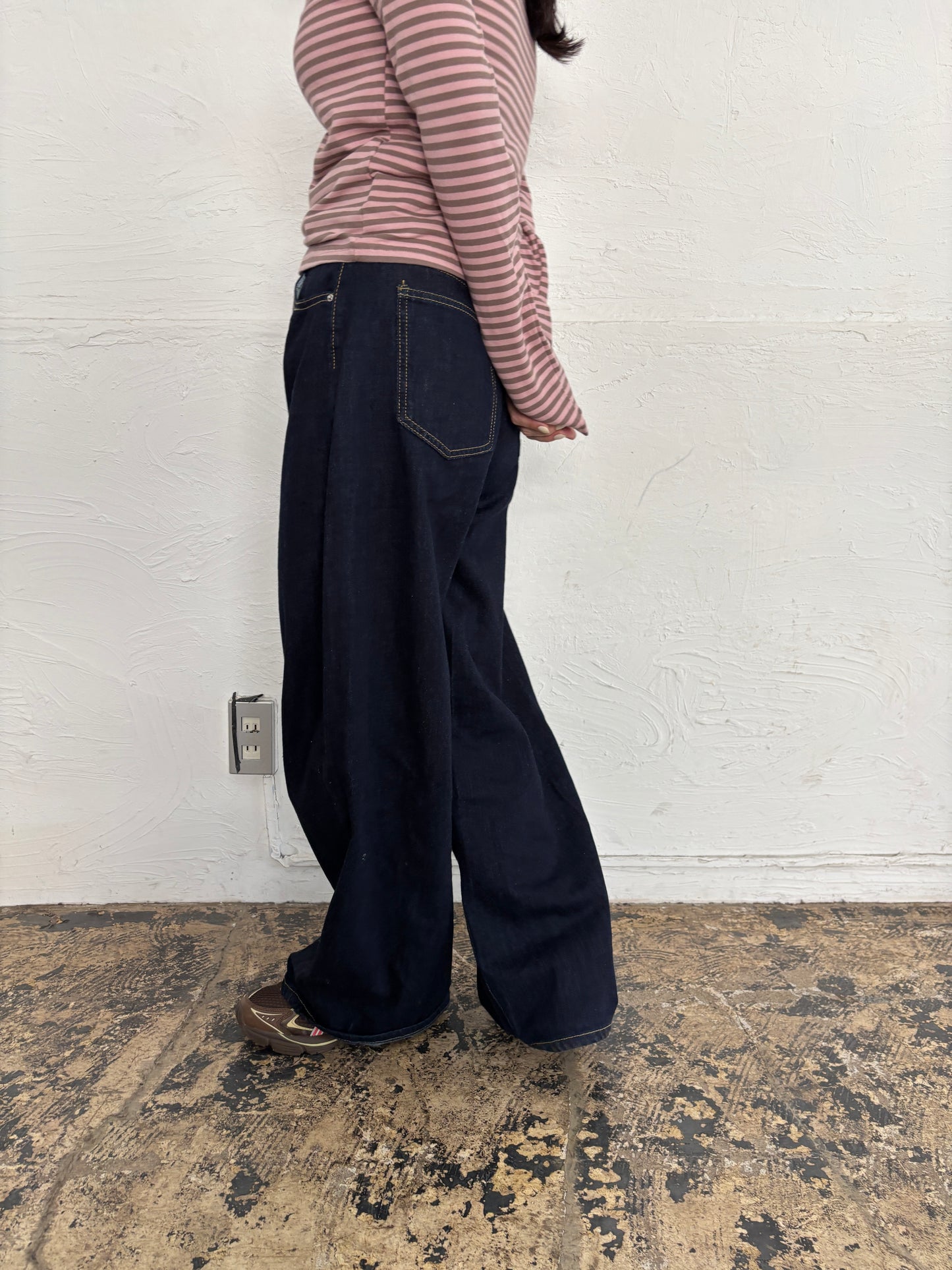 ワイドシルエットデニムパンツ DPB84161