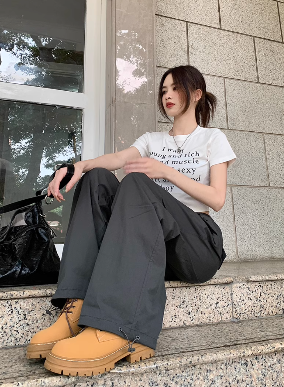 ベーシックパラシュートパンツ DPB71403
