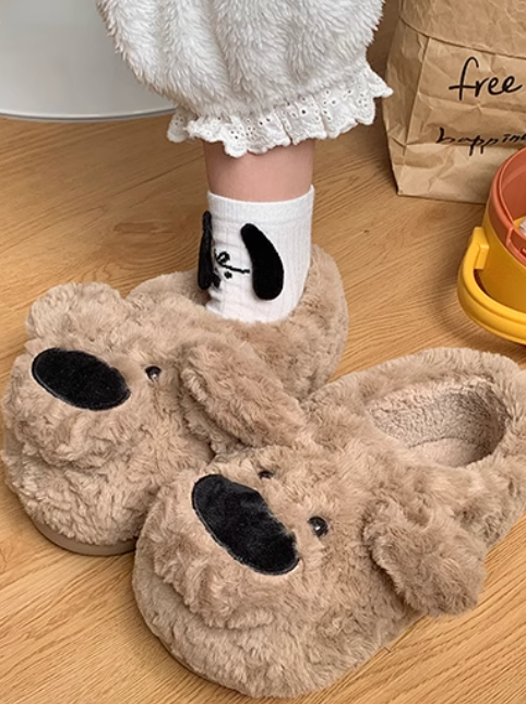 モコモコドッグルームシューズ CPA44044