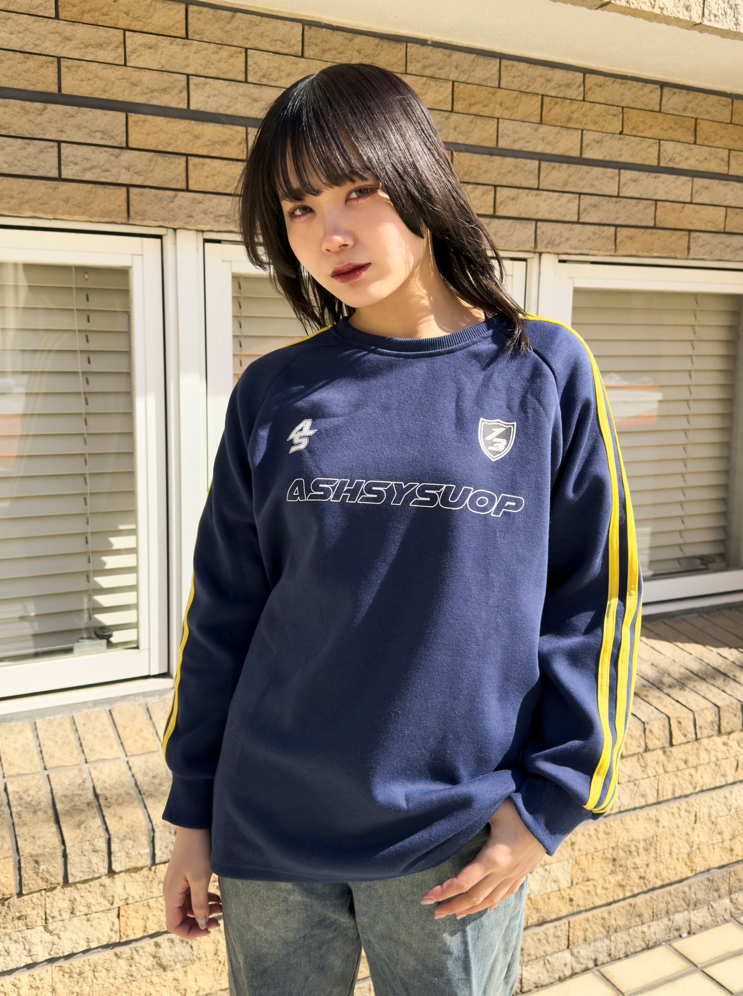 ロゴラインスウェット DPA20329