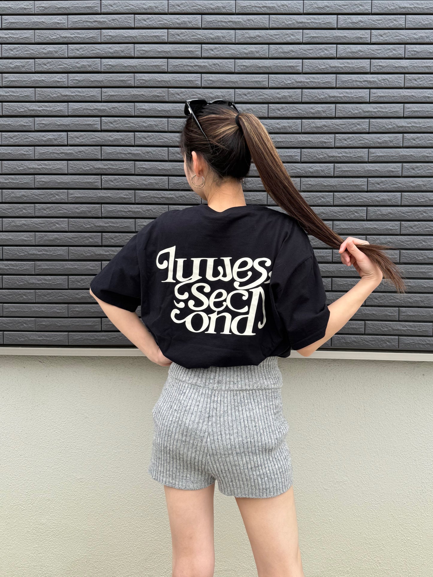 バックロゴオーバーTシャツ DPB73052