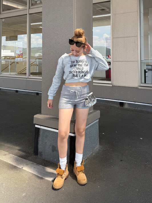 ニットショートパンツ DPB73462