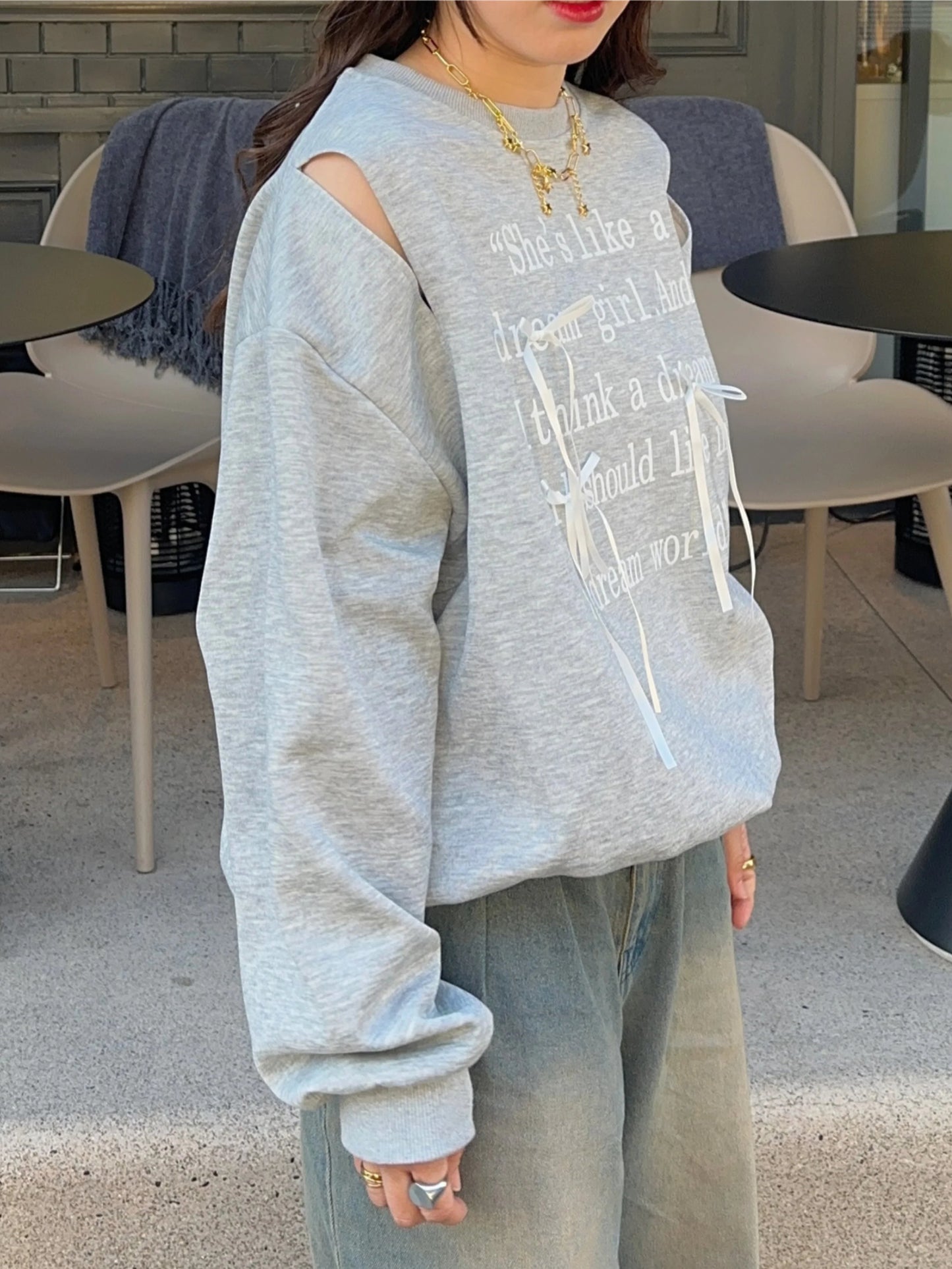 ショルダーデザインスウェット DPB87039