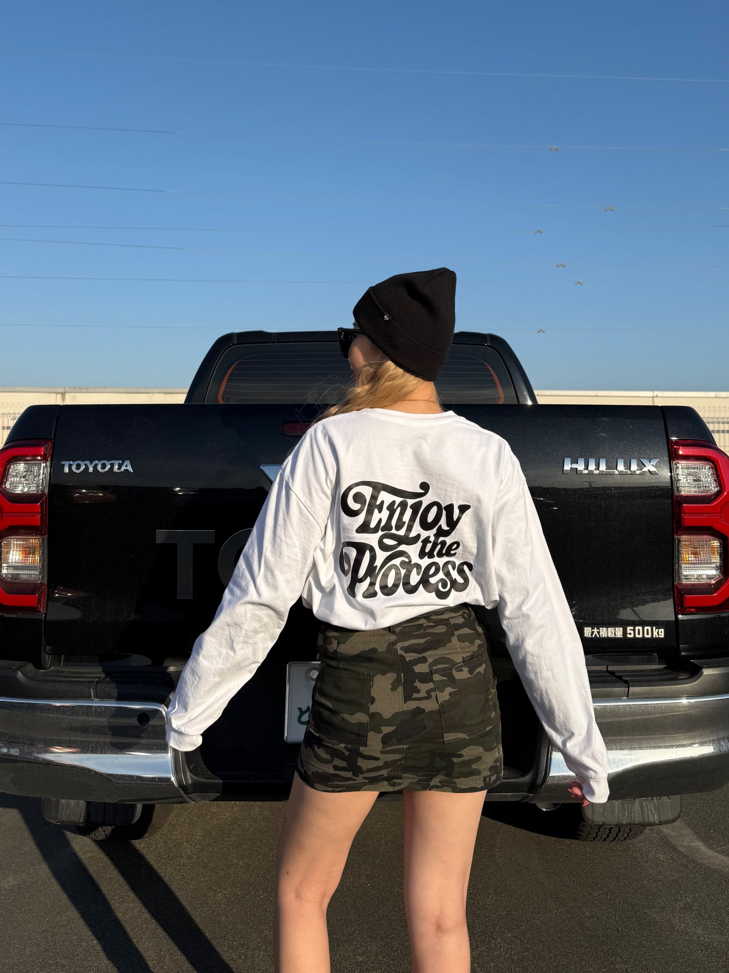 ユニセックスロゴロングスリーブTシャツ DPB73254