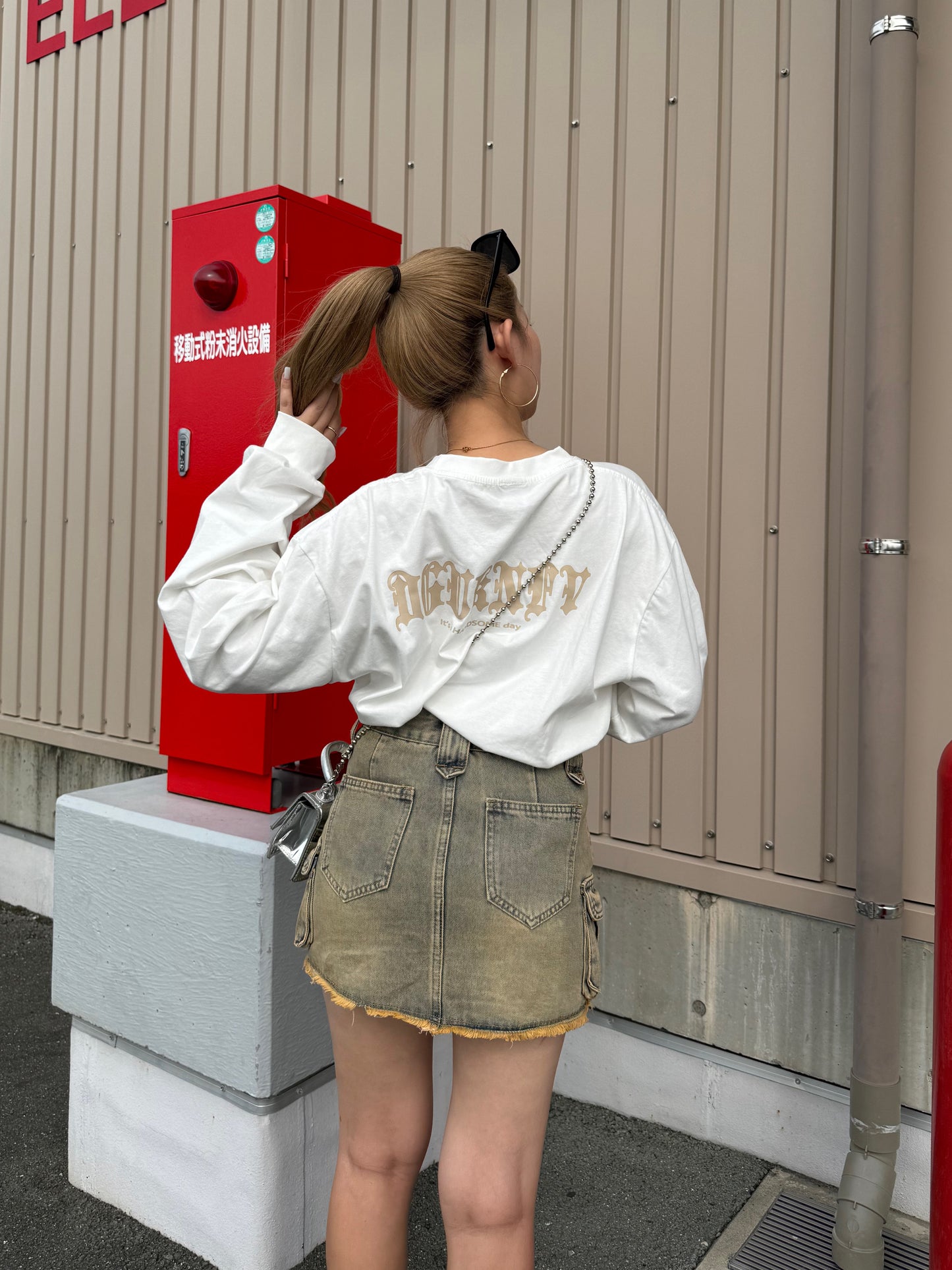 ストリートロゴロングスリーブTシャツ DPB73364