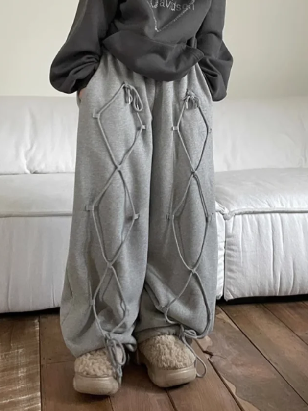 フロントリボンスウェットパンツ DPB71649