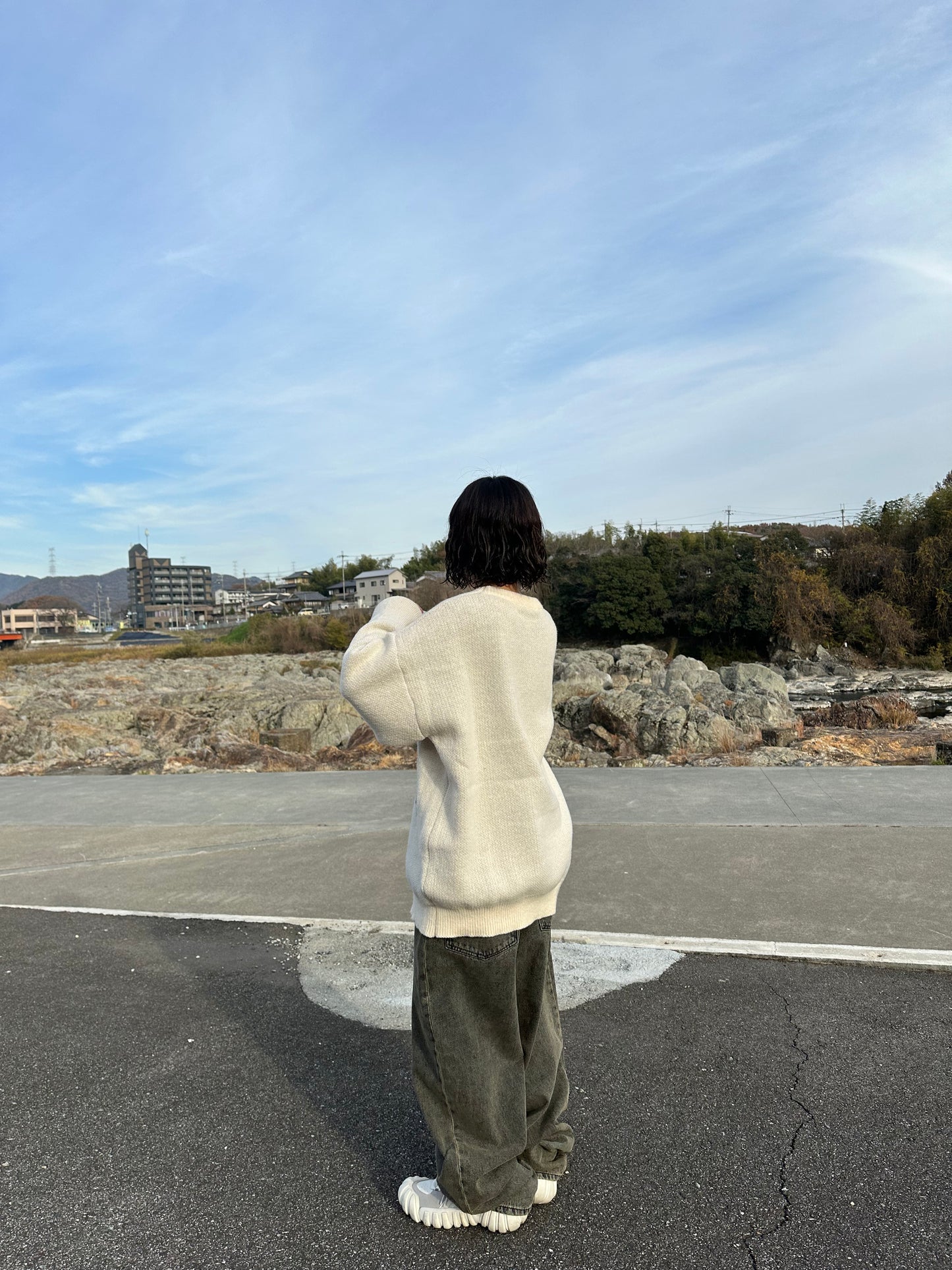 ラウンドネックニット DPB70005