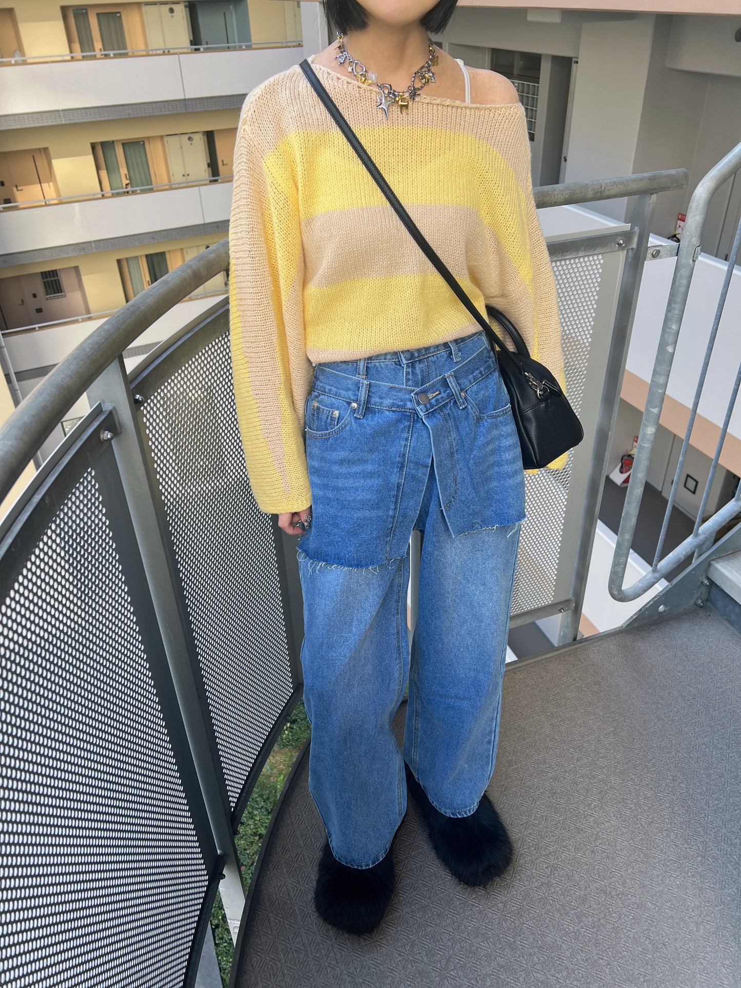 レイヤードデザインデニムパンツ DPB79048