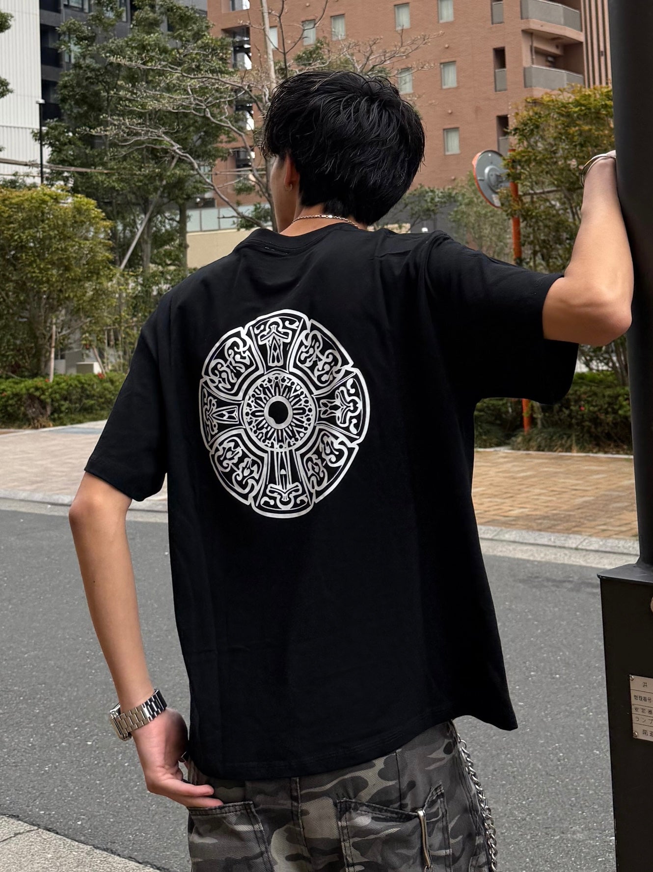 Kenshin_バックプリントTシャツ DPB73350