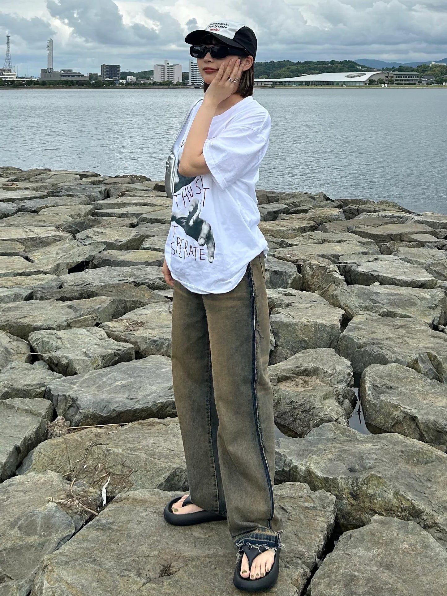 厚底ビーチサンダル DPA61382