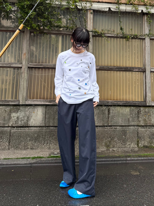 スタープリントロングTシャツ DPA43781