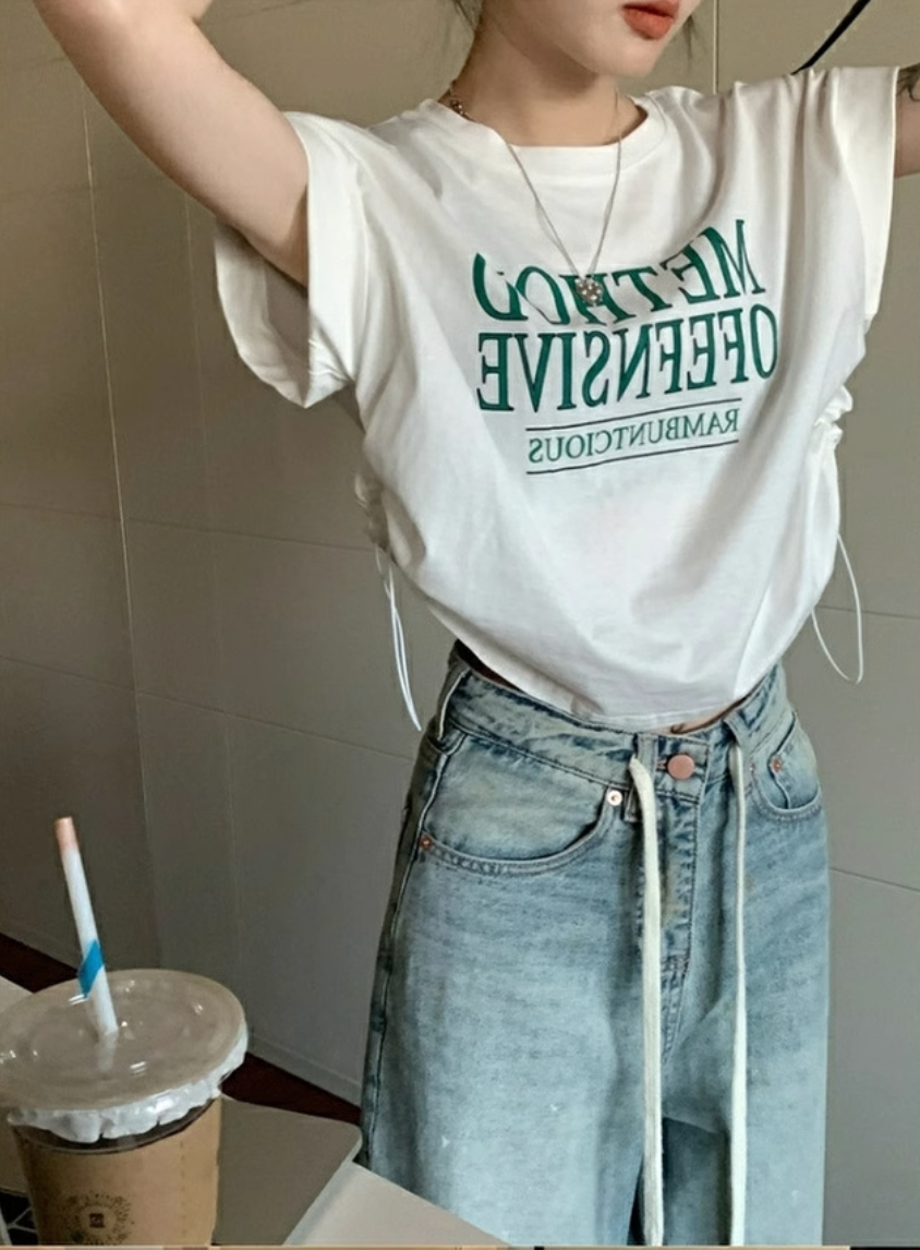 ドローストリングTシャツ DPB71505