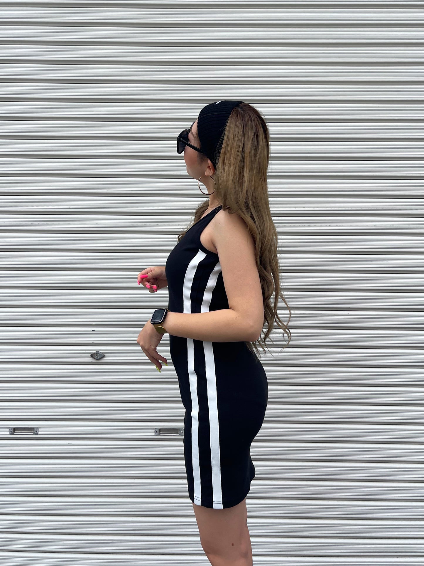 ラインタイトミニワンピース DPB73059