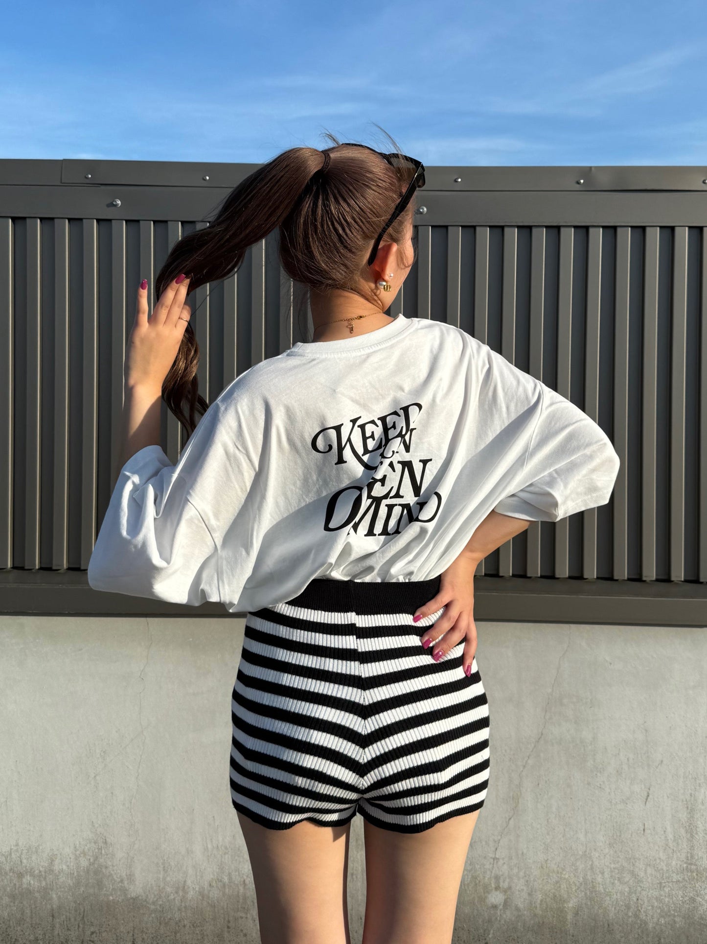 TMW stone over tee