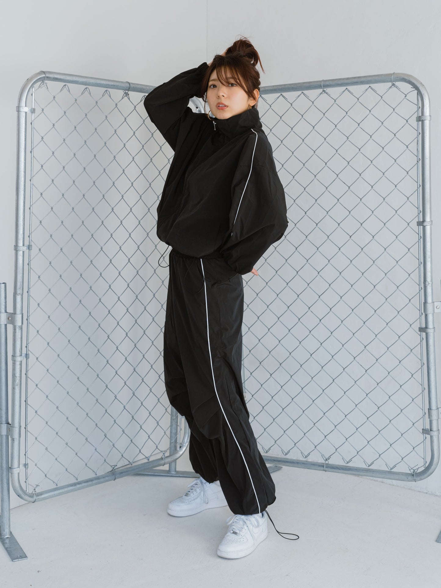 ラインナイロンブルゾン DPB11113