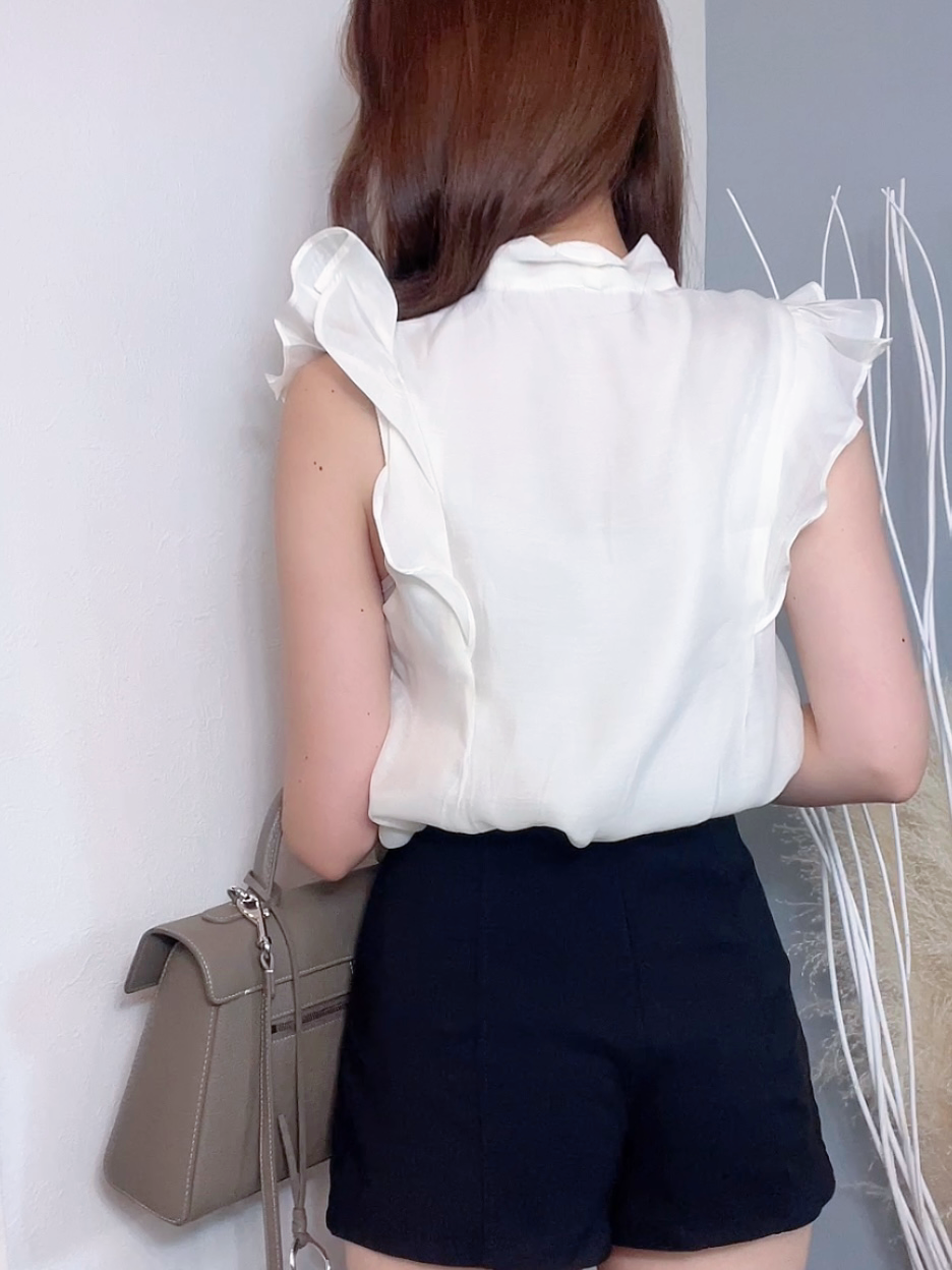 フリルボウタイブラウス CPA32034