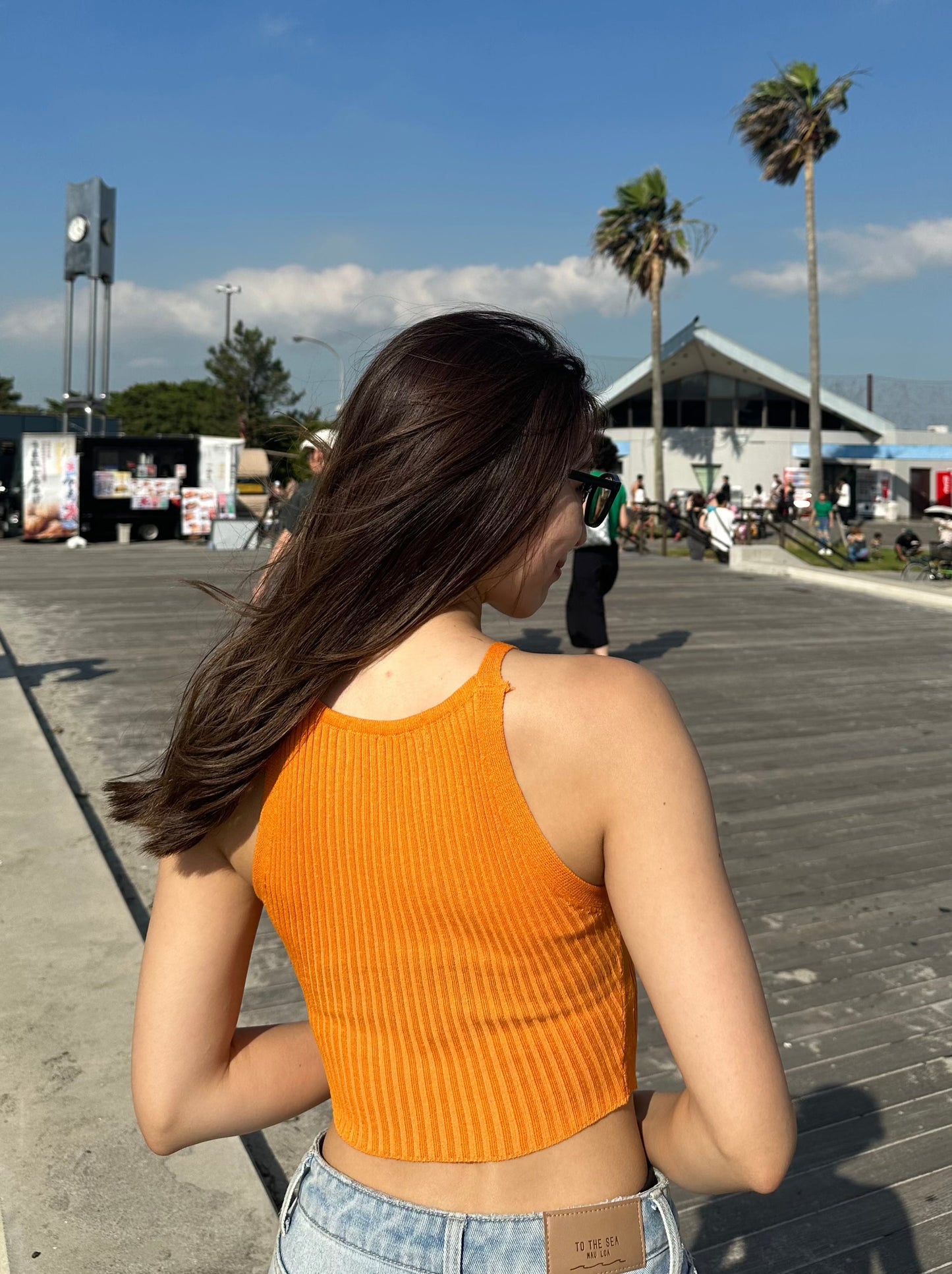 リブニットキャミソール DPA30228