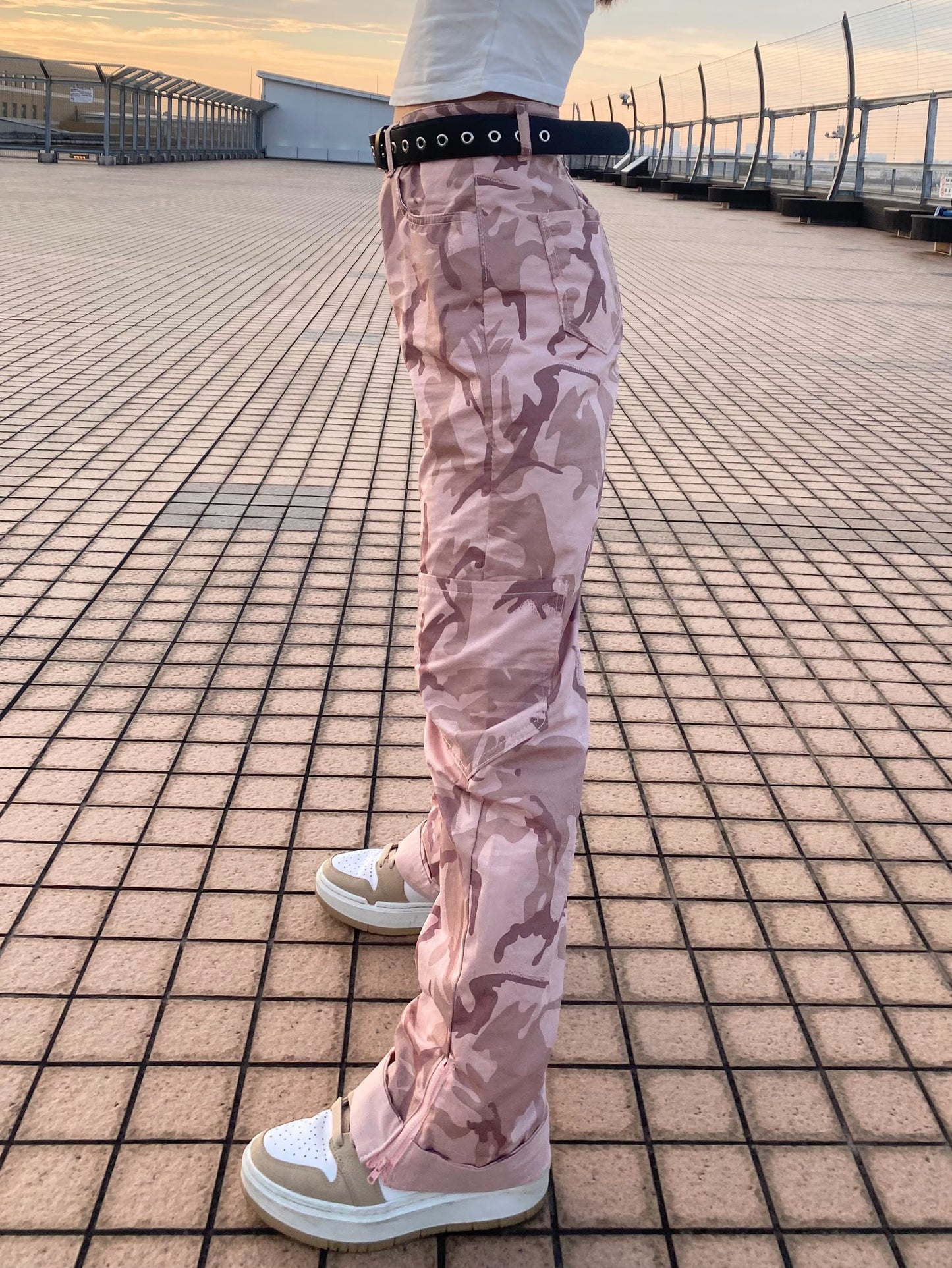 ピンクデザインパンツ DPB22094