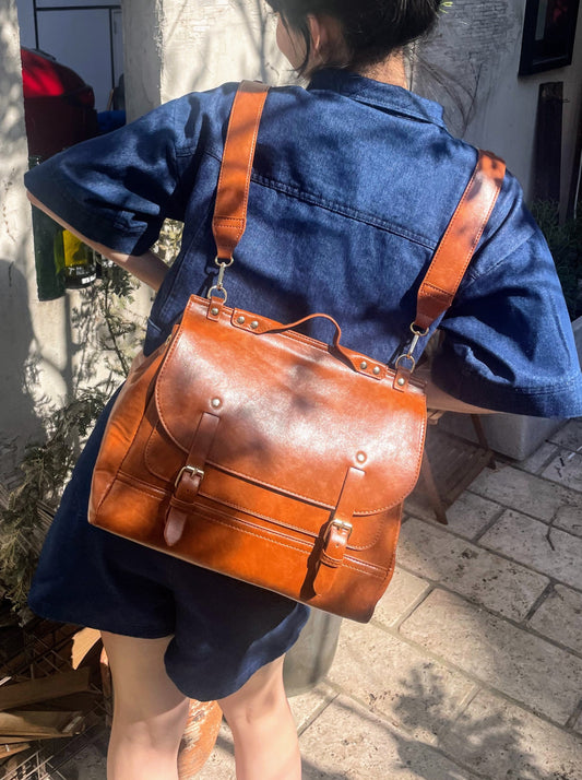 ビンテージ風カレッジバッグ DPA43172