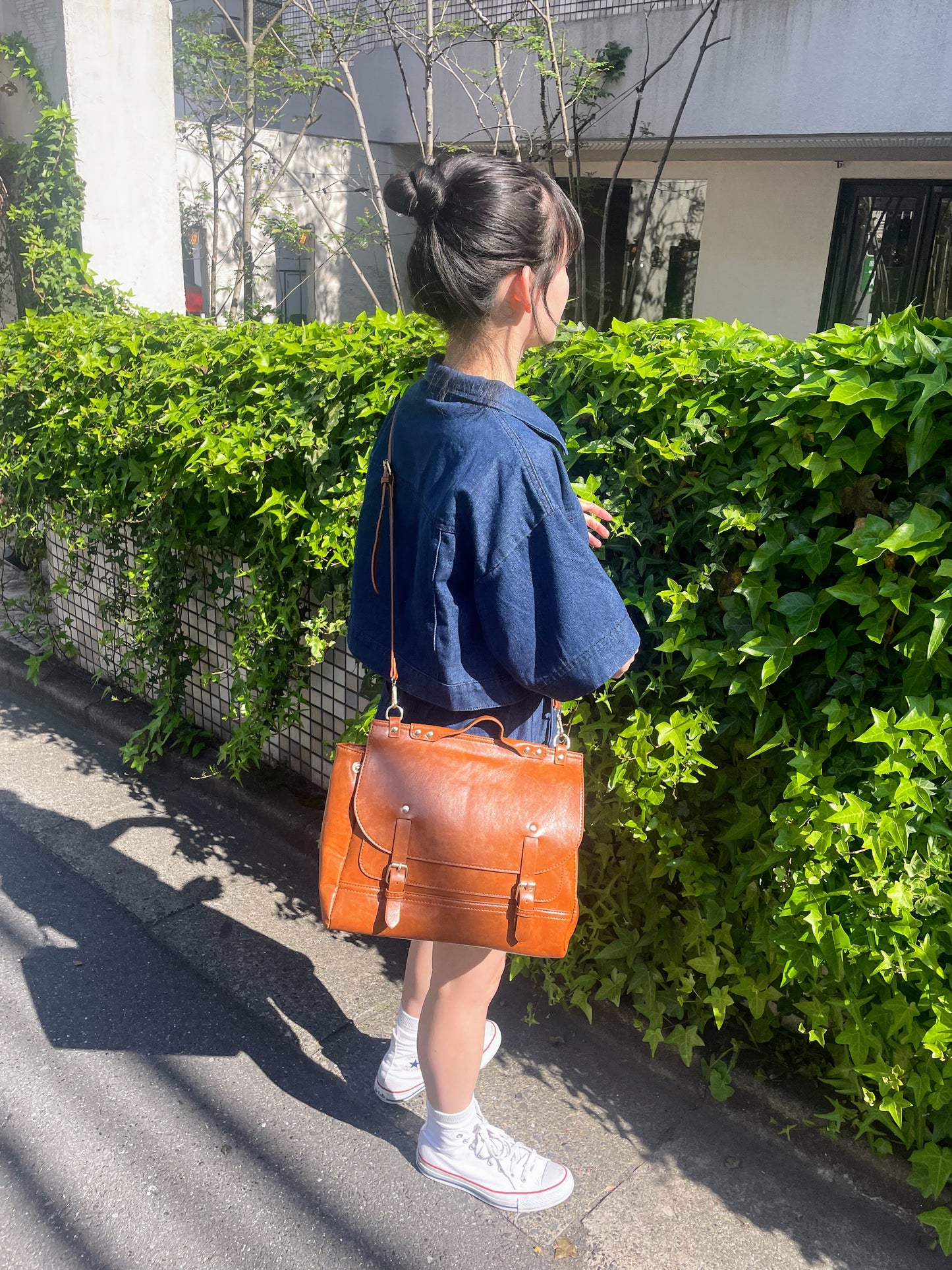 ビンテージ風カレッジバッグ DPA43172