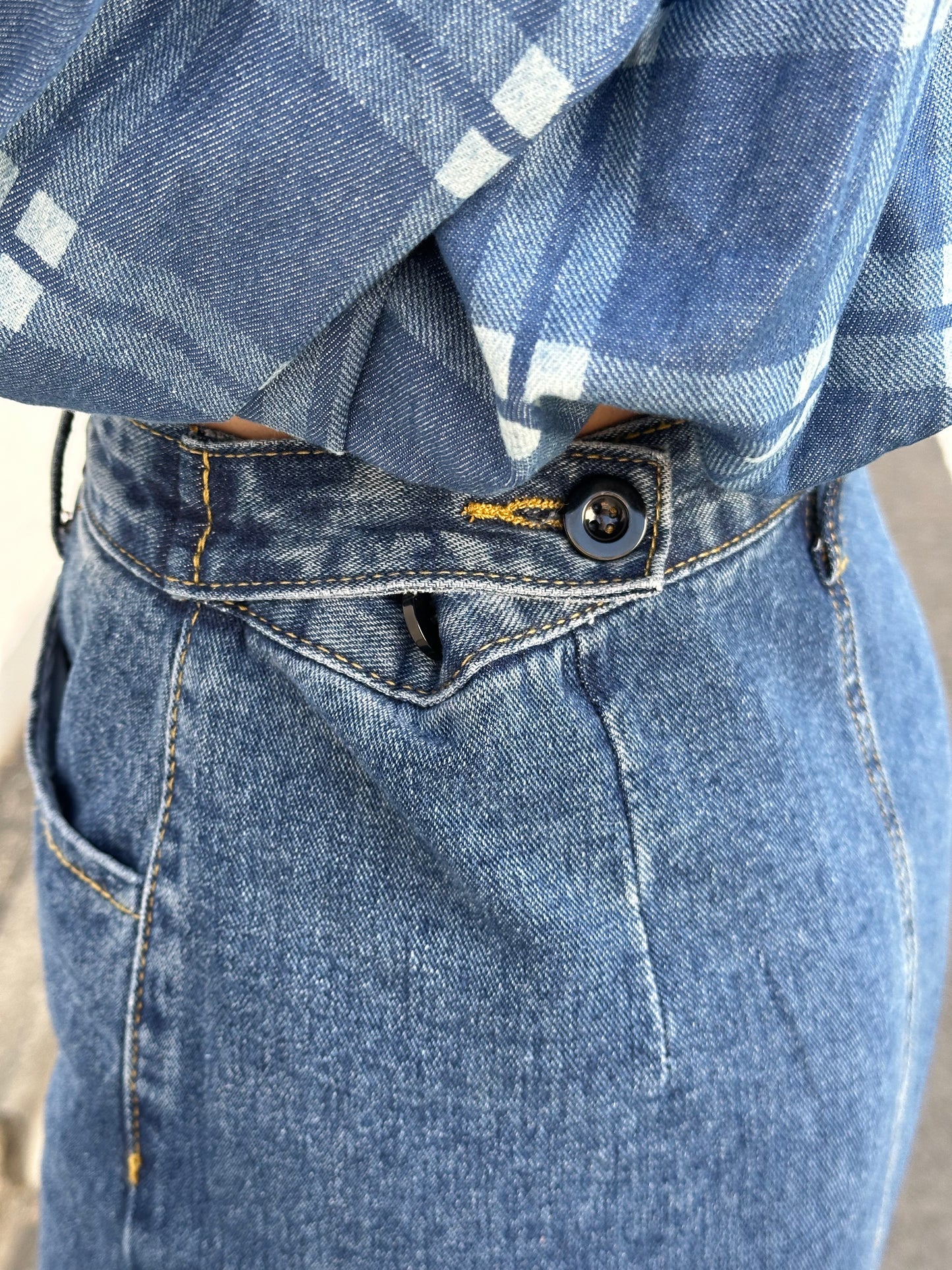 デニムロングスカート DPB47289