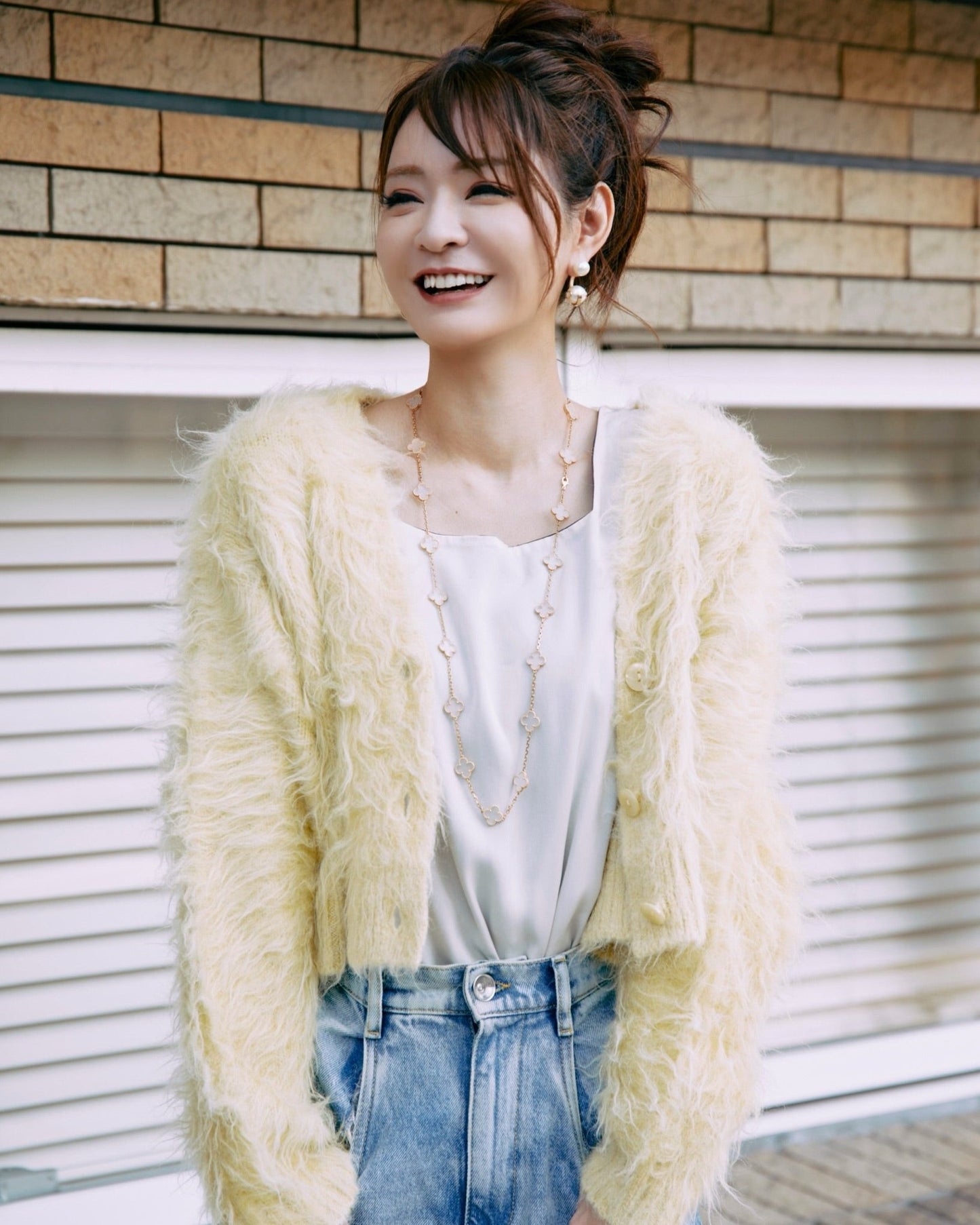 【成瀬愛里】slim warmer tops【basic】